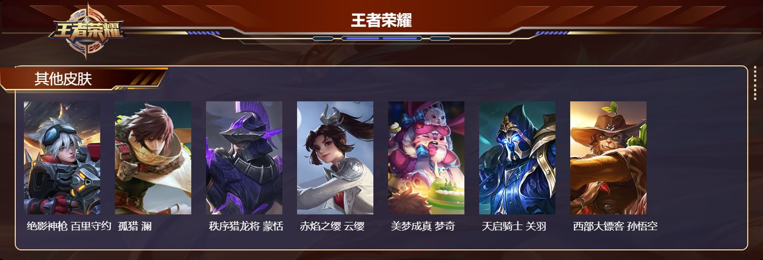 WZQM4304342王者荣耀账号详情图5