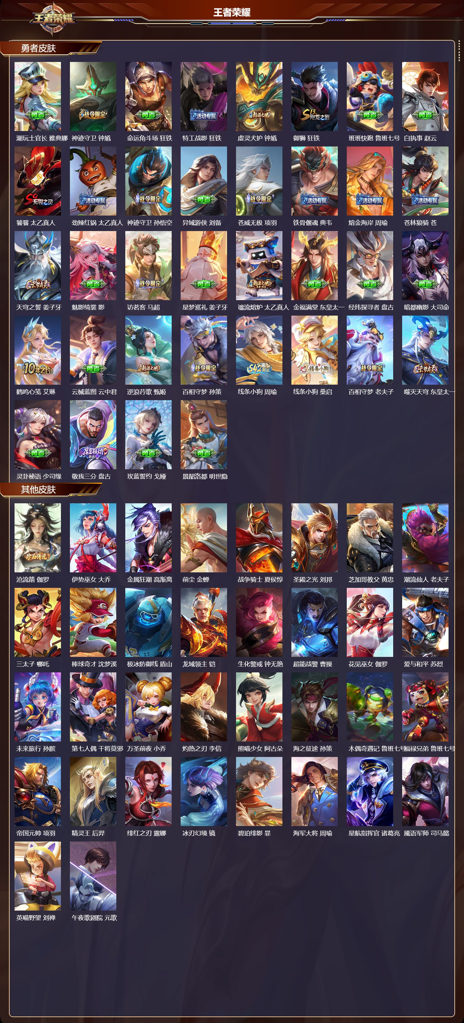 WZQM4303608王者荣耀账号详情图7