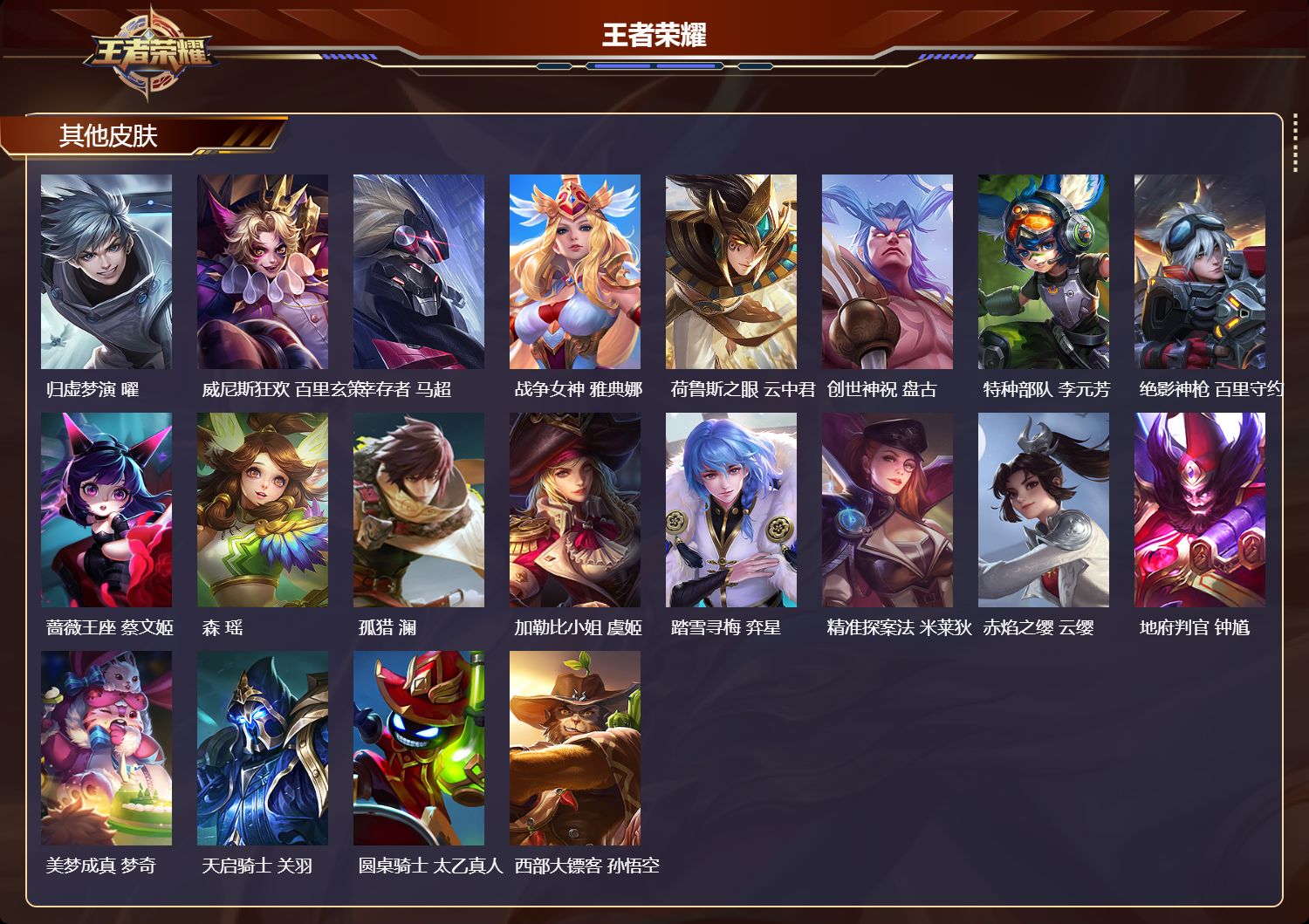 WZCMW4322097王者荣耀账号详情图10