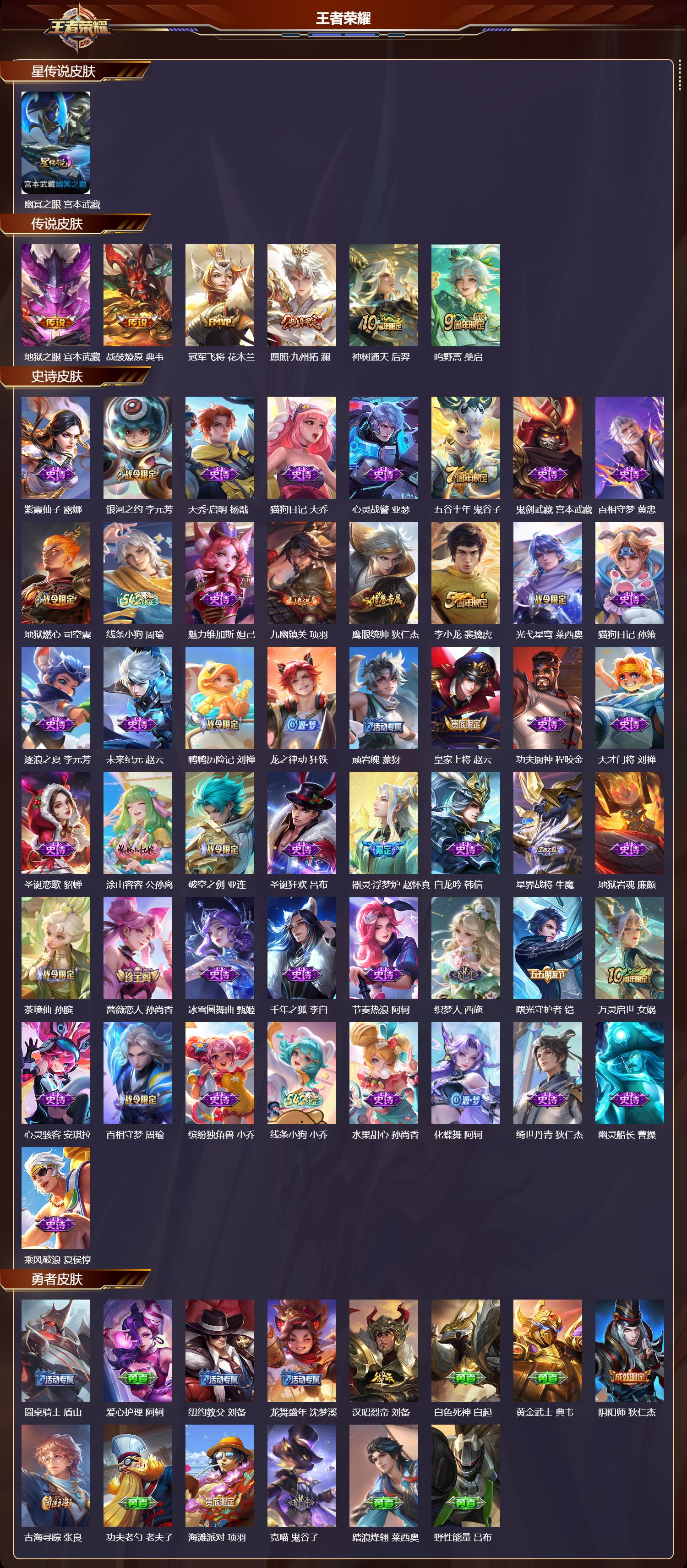 WZMK4302892王者荣耀账号详情图1 WZMK4302892王者荣耀账号详情图1