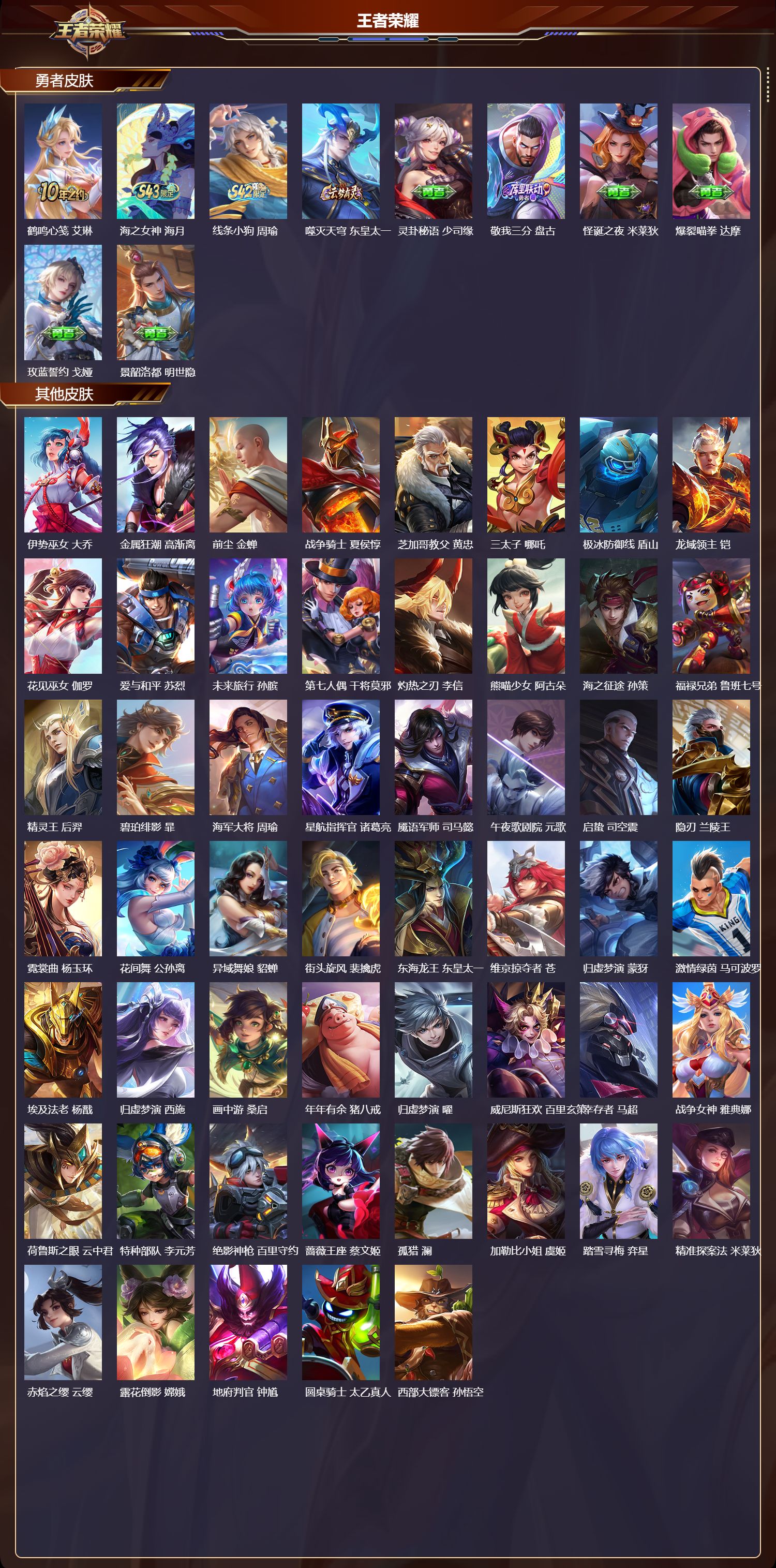 WZQM4304523王者荣耀账号详情图5