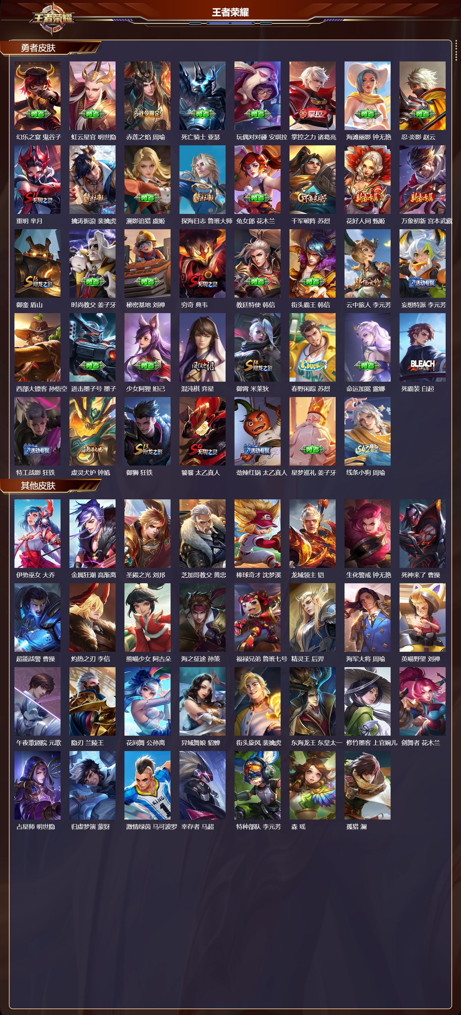 WZMK4302048王者荣耀账号详情图2