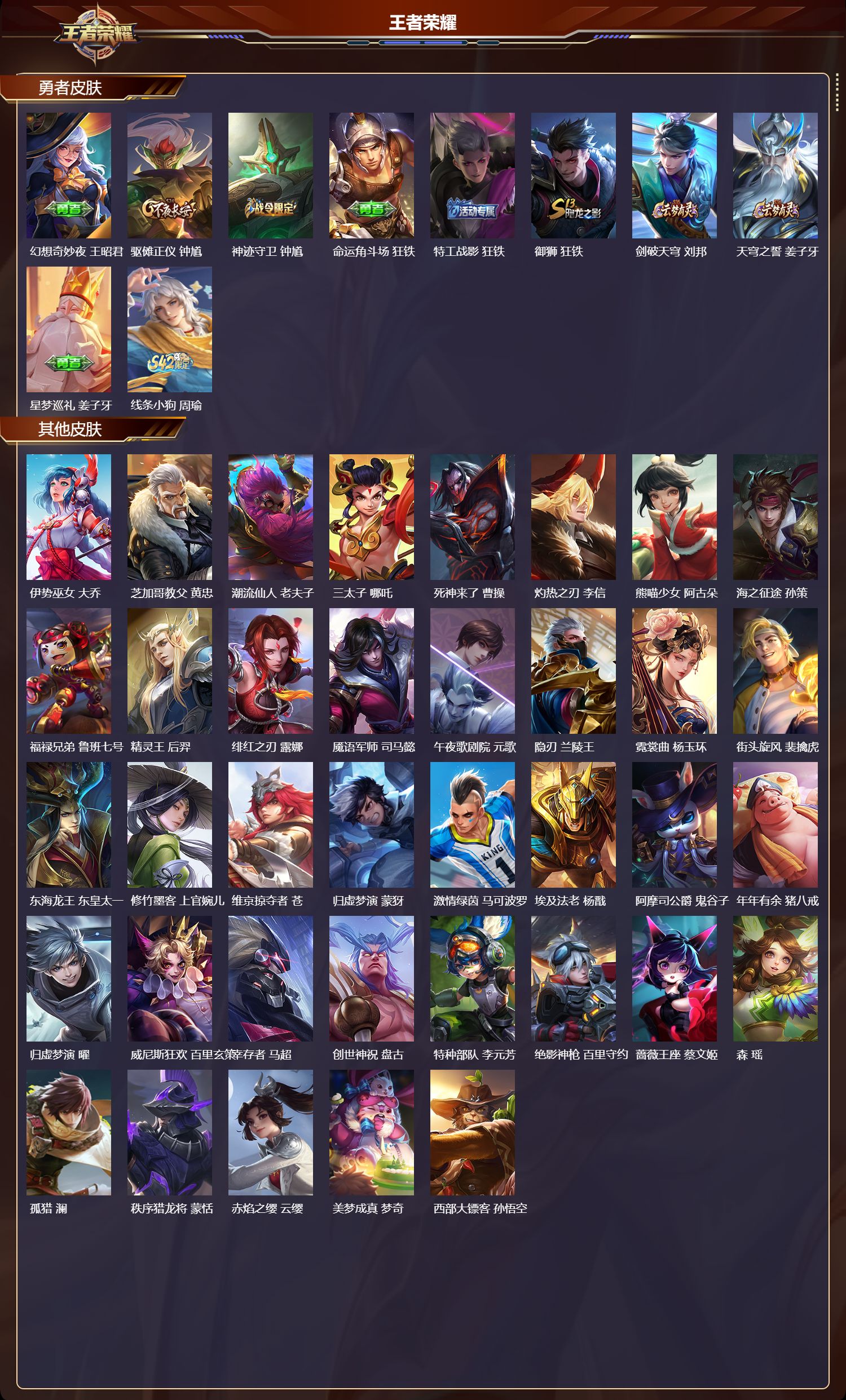 WZMK4302417王者荣耀账号详情图3 WZMK4302417王者荣耀账号详情图3