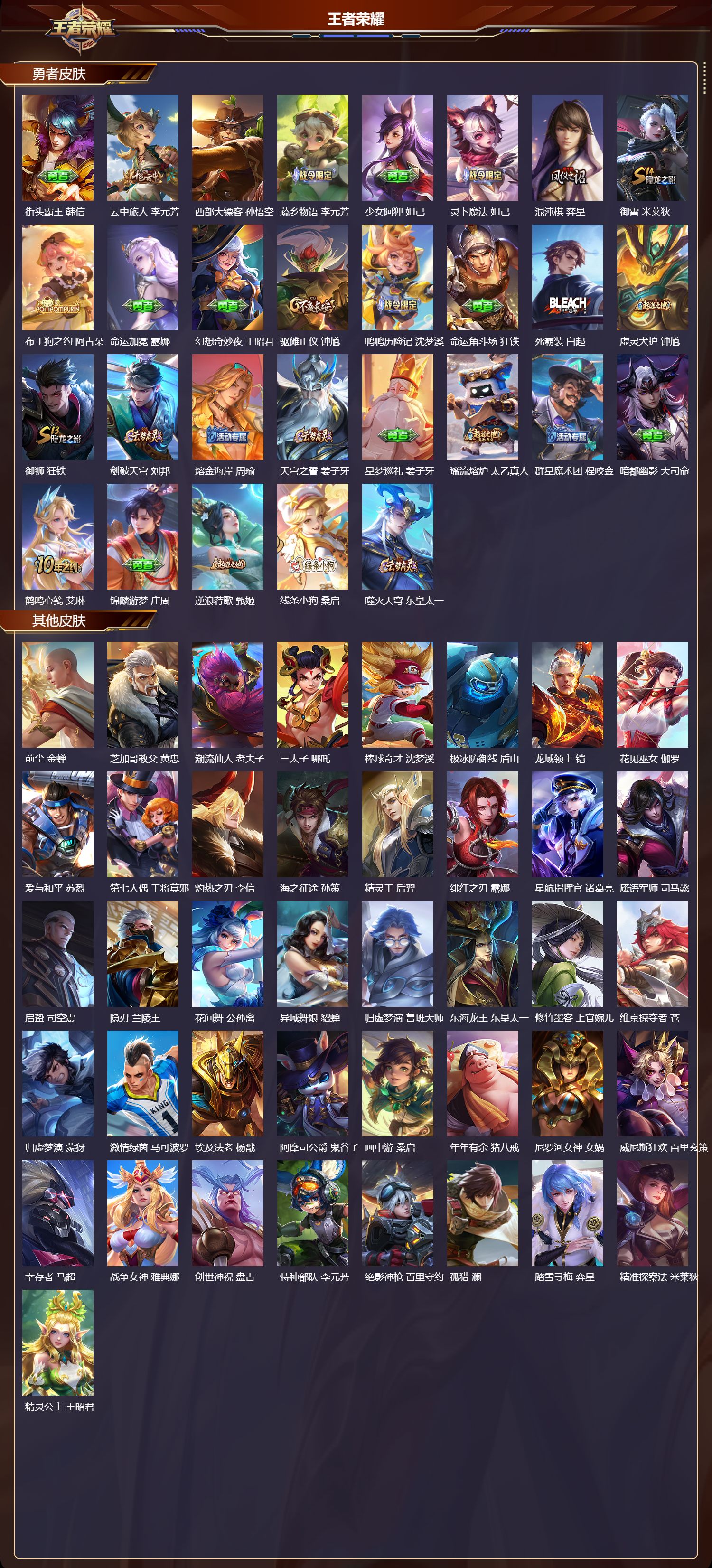 WZQM4304460王者荣耀账号详情图4