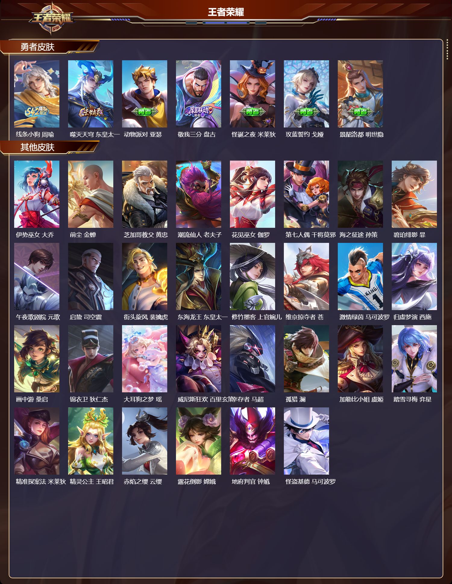 WZMK4302129王者荣耀账号详情图3 WZMK4302129王者荣耀账号详情图3