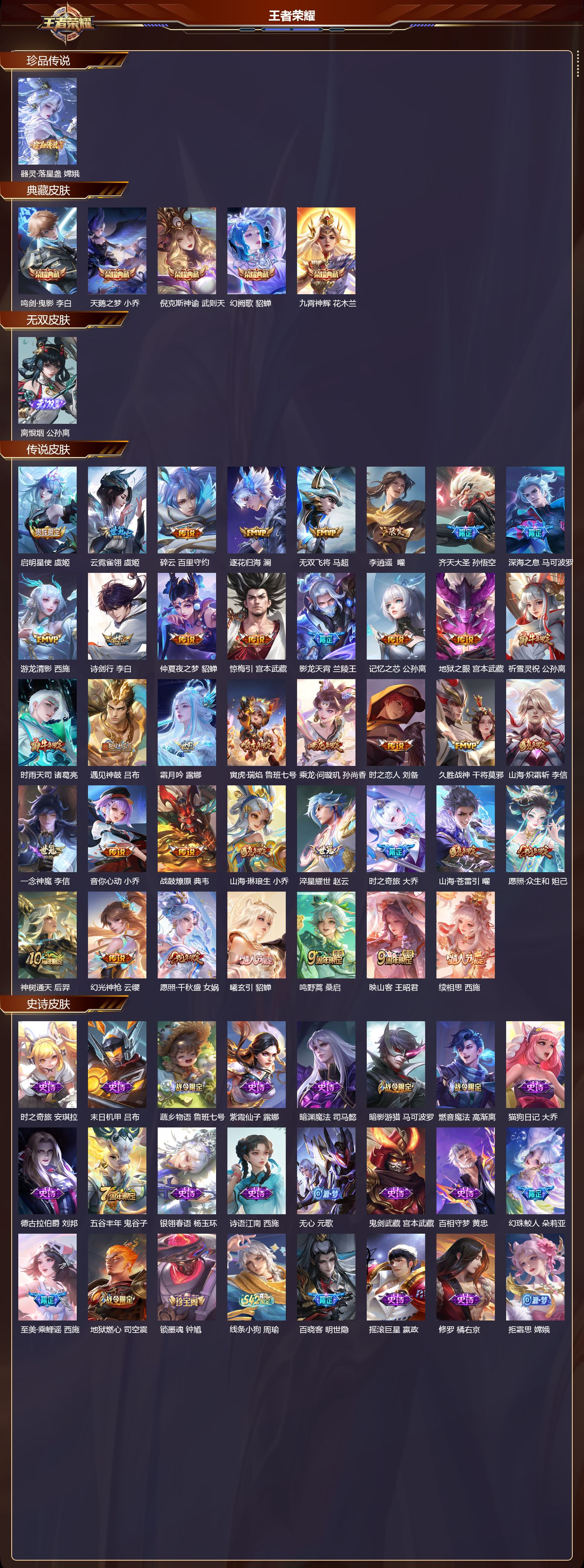 WZCMW4299069王者荣耀账号详情图13