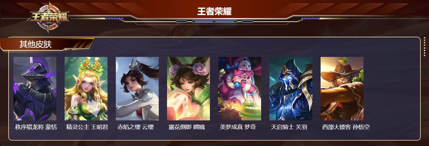 WZMK4302900王者荣耀账号详情图5 WZMK4302900王者荣耀账号详情图5