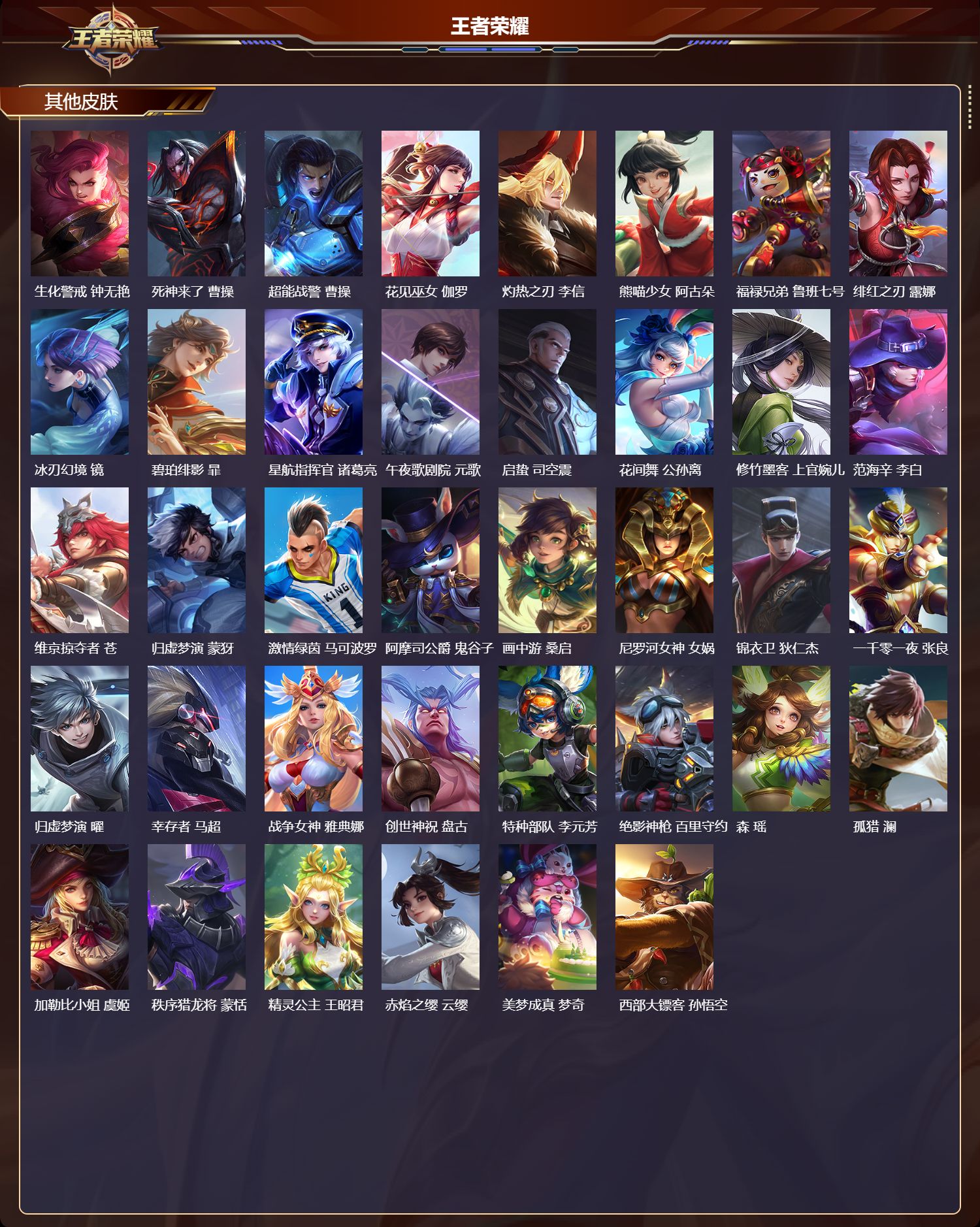 WZQM4302378王者荣耀账号详情图6