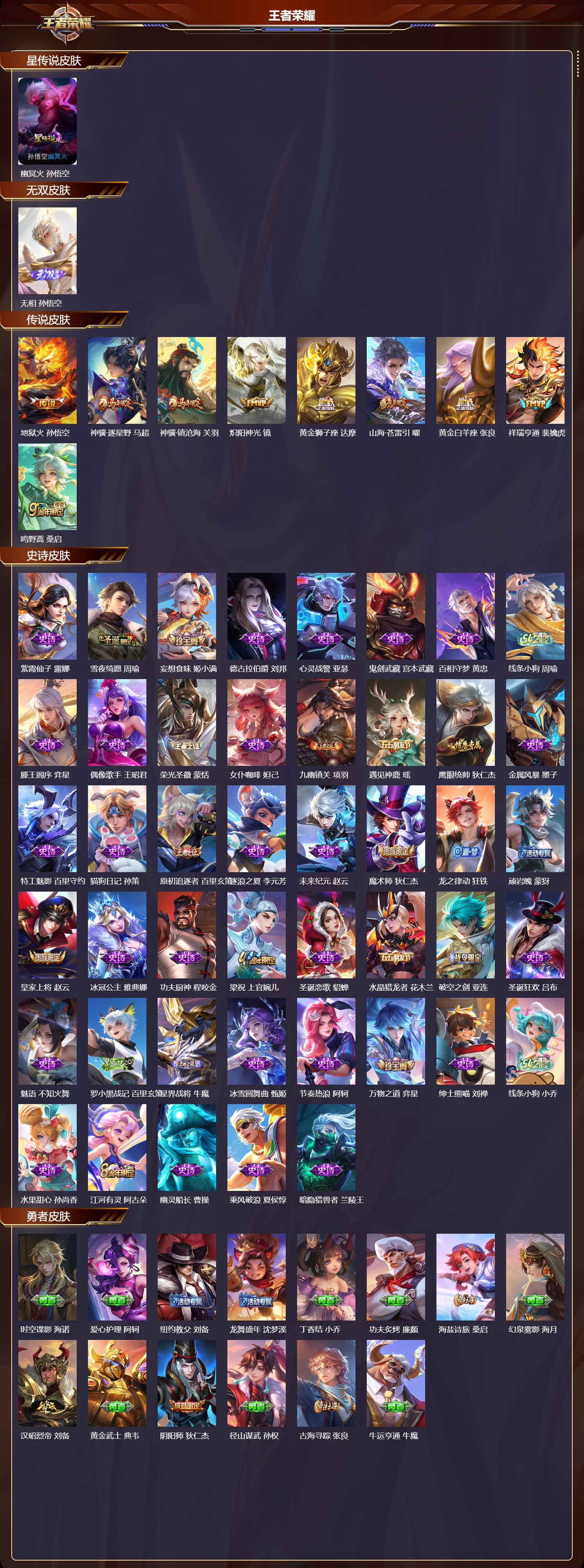 WZQM4304325王者荣耀账号详情图2