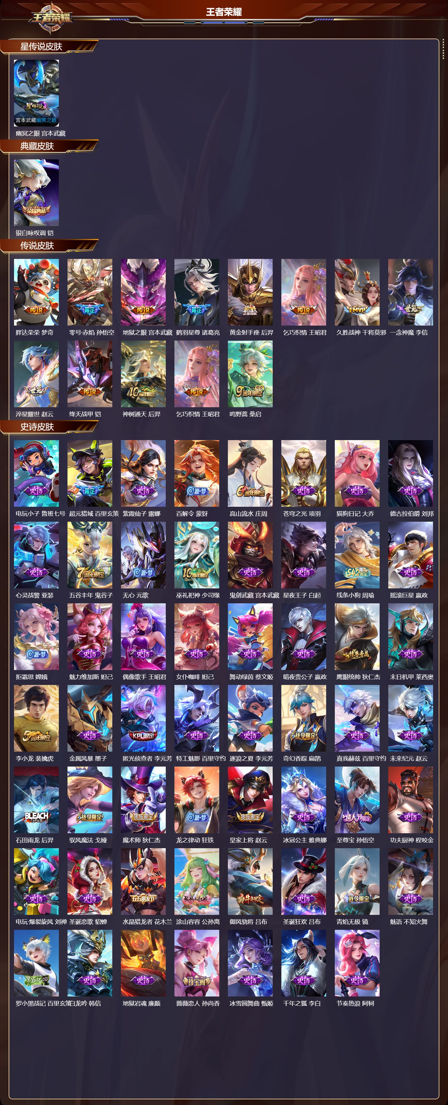 WZQM4303838王者荣耀账号详情图2