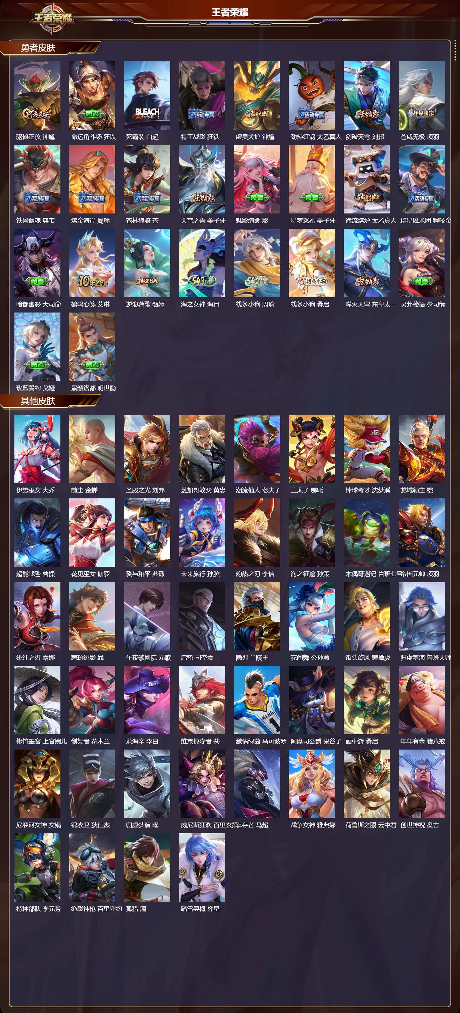 WZMK4302900王者荣耀账号详情图4 WZMK4302900王者荣耀账号详情图4