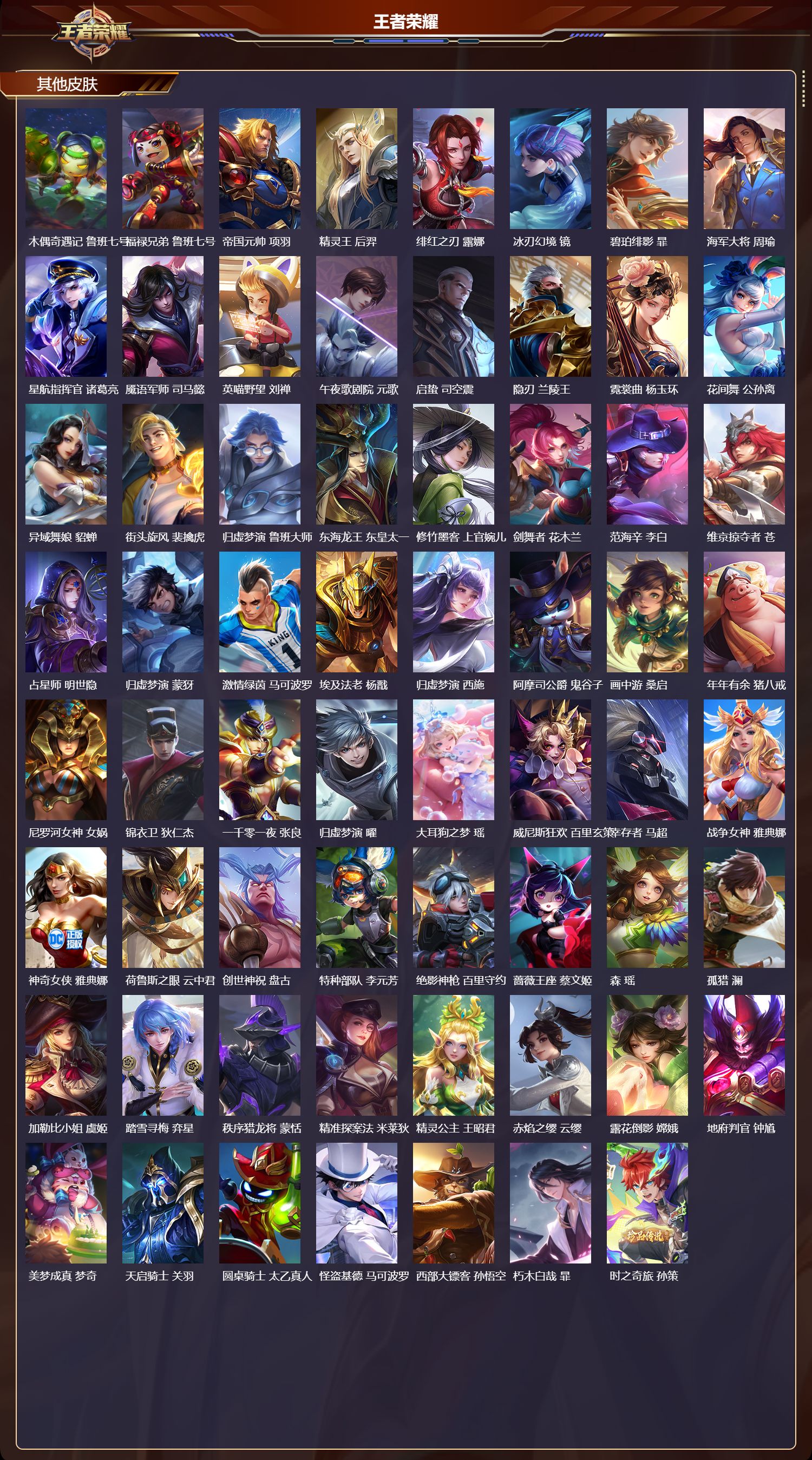 WZMK4305329王者荣耀账号详情图8