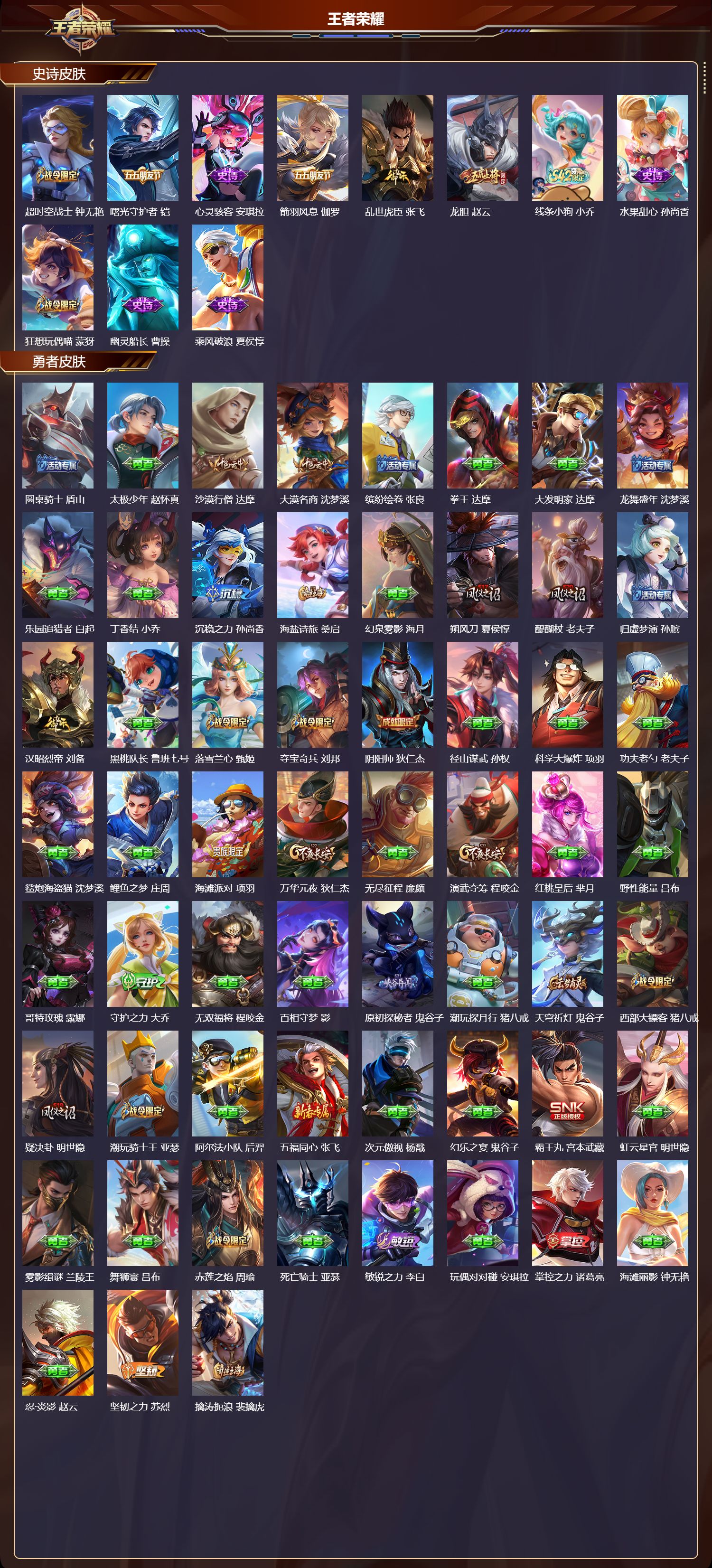 WZQM4303825王者荣耀账号详情图3 WZQM4303825王者荣耀账号详情图3