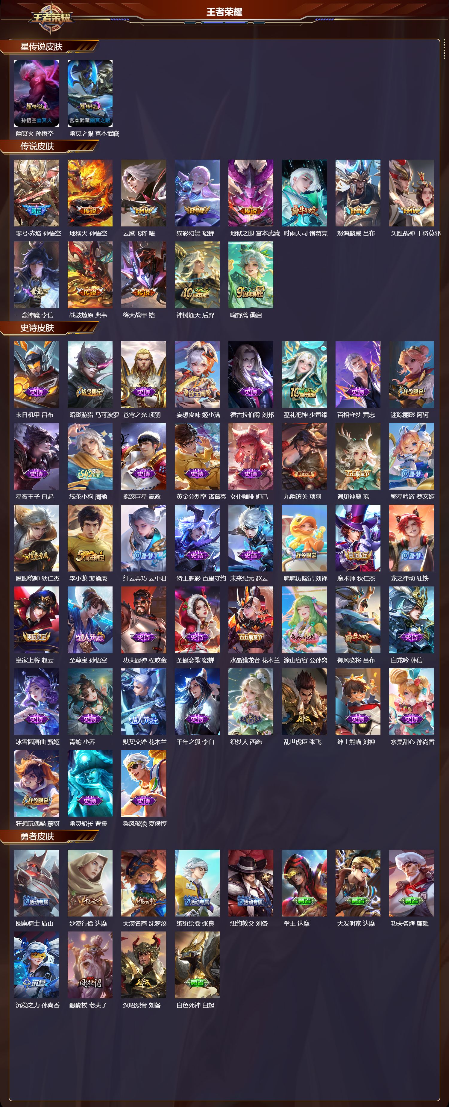 WZMK4302824王者荣耀账号详情图1 WZMK4302824王者荣耀账号详情图1