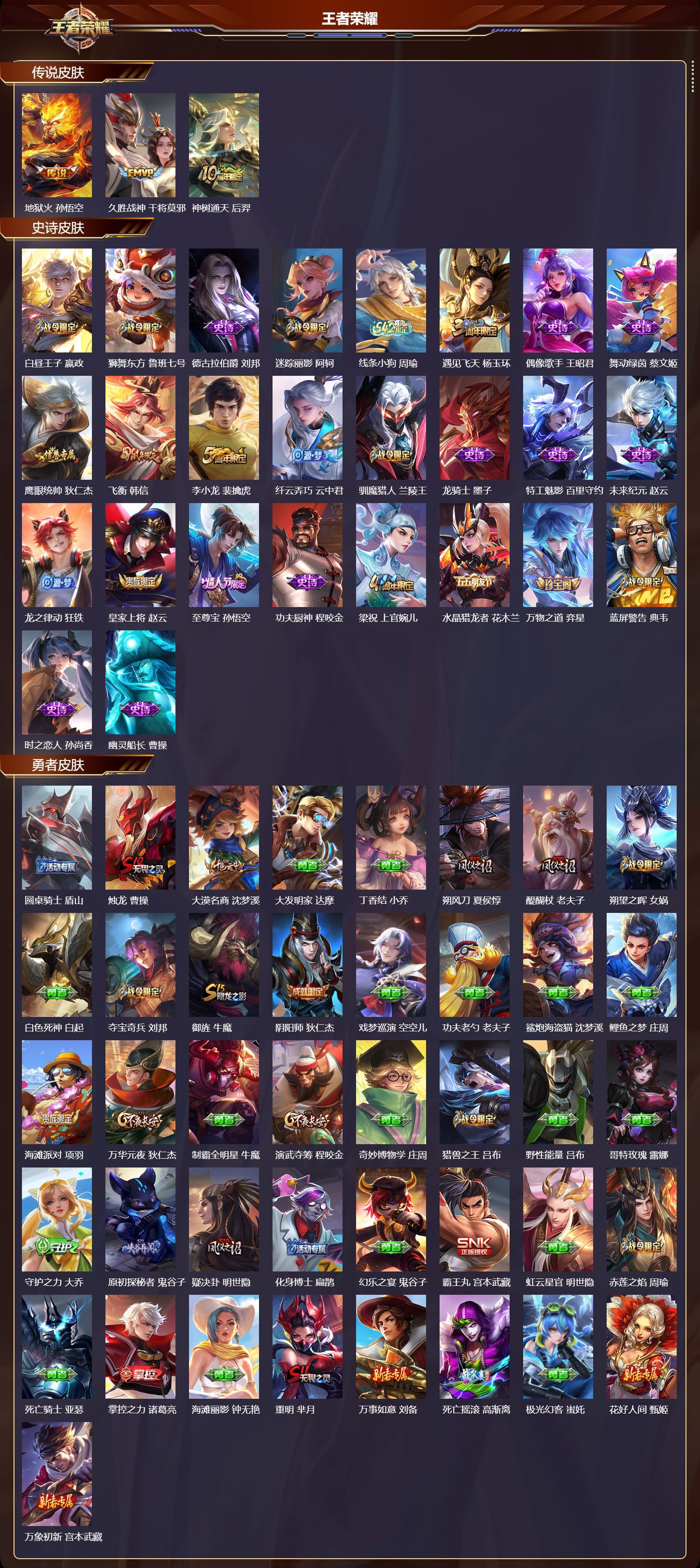 WZMK4302951王者荣耀账号详情图1 WZMK4302951王者荣耀账号详情图1