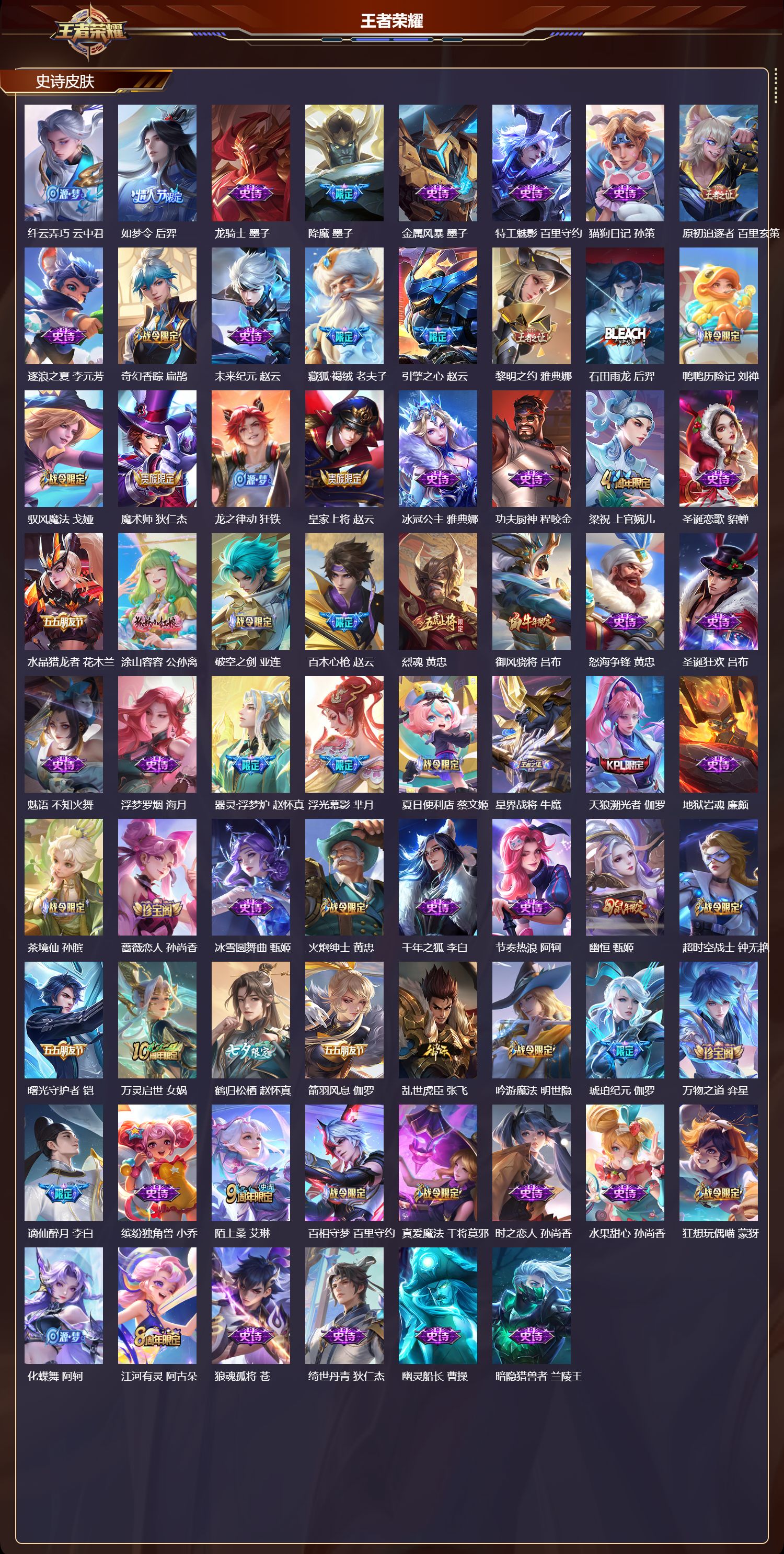 WZMK4301889王者荣耀账号详情图2 WZMK4301889王者荣耀账号详情图2