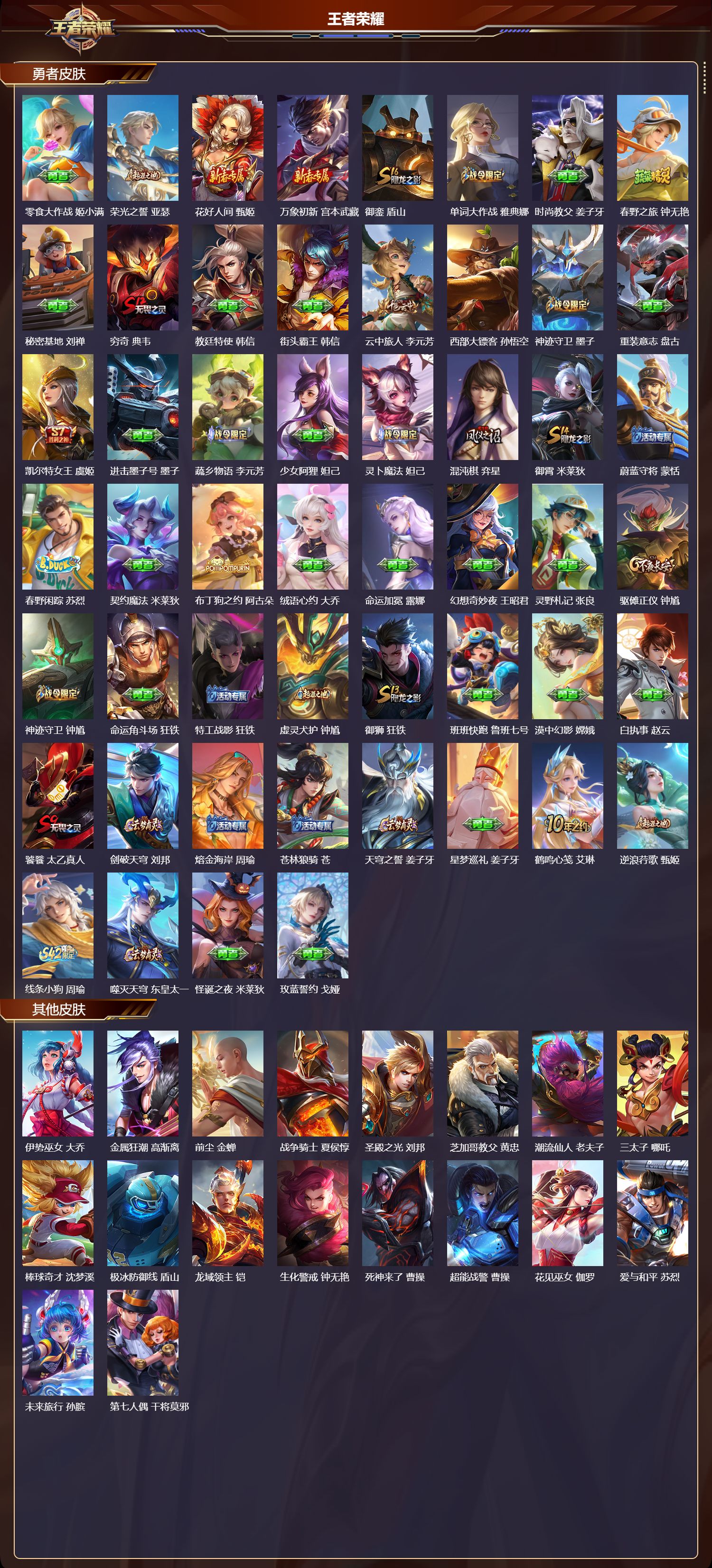 WZQM4303531王者荣耀账号详情图6