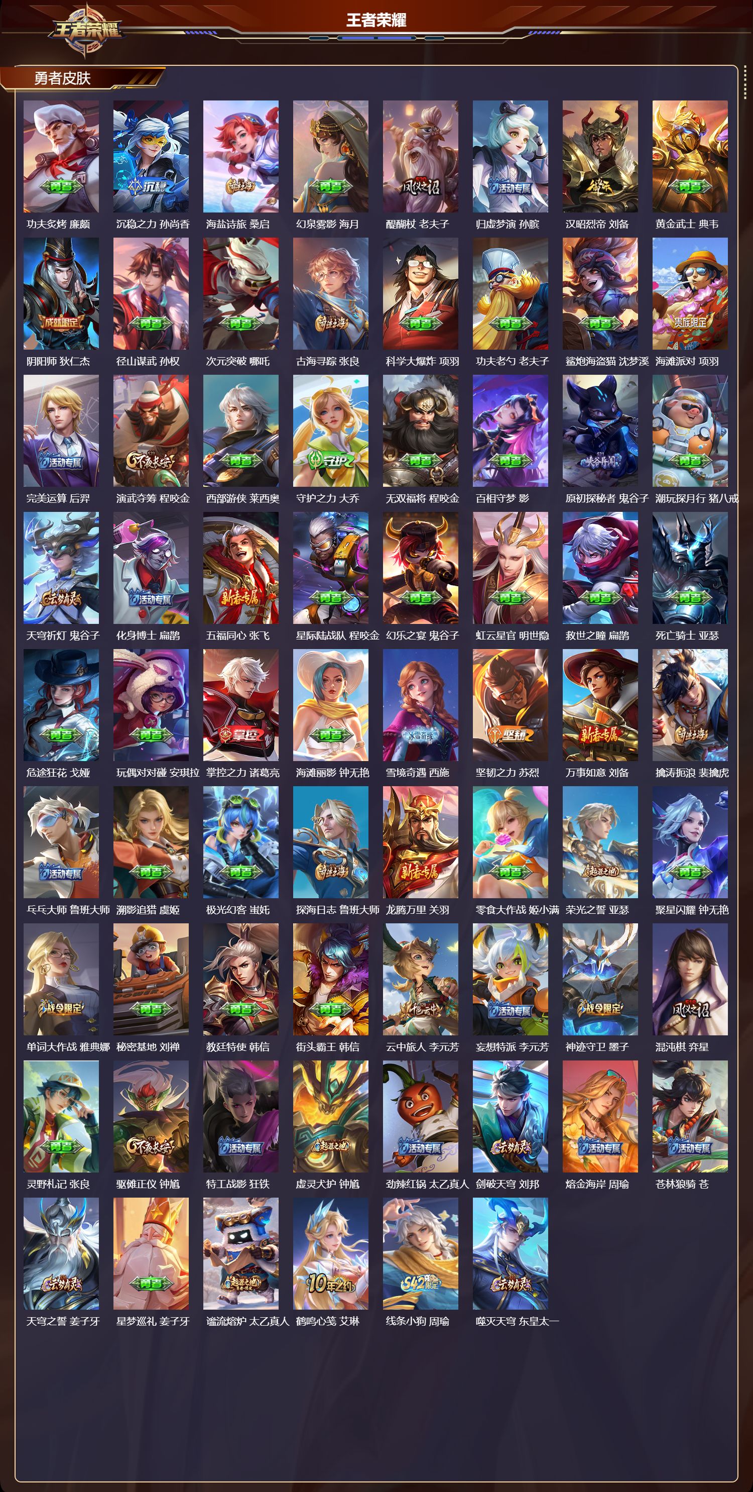 WZQM4304596王者荣耀账号详情图3 WZQM4304596王者荣耀账号详情图3