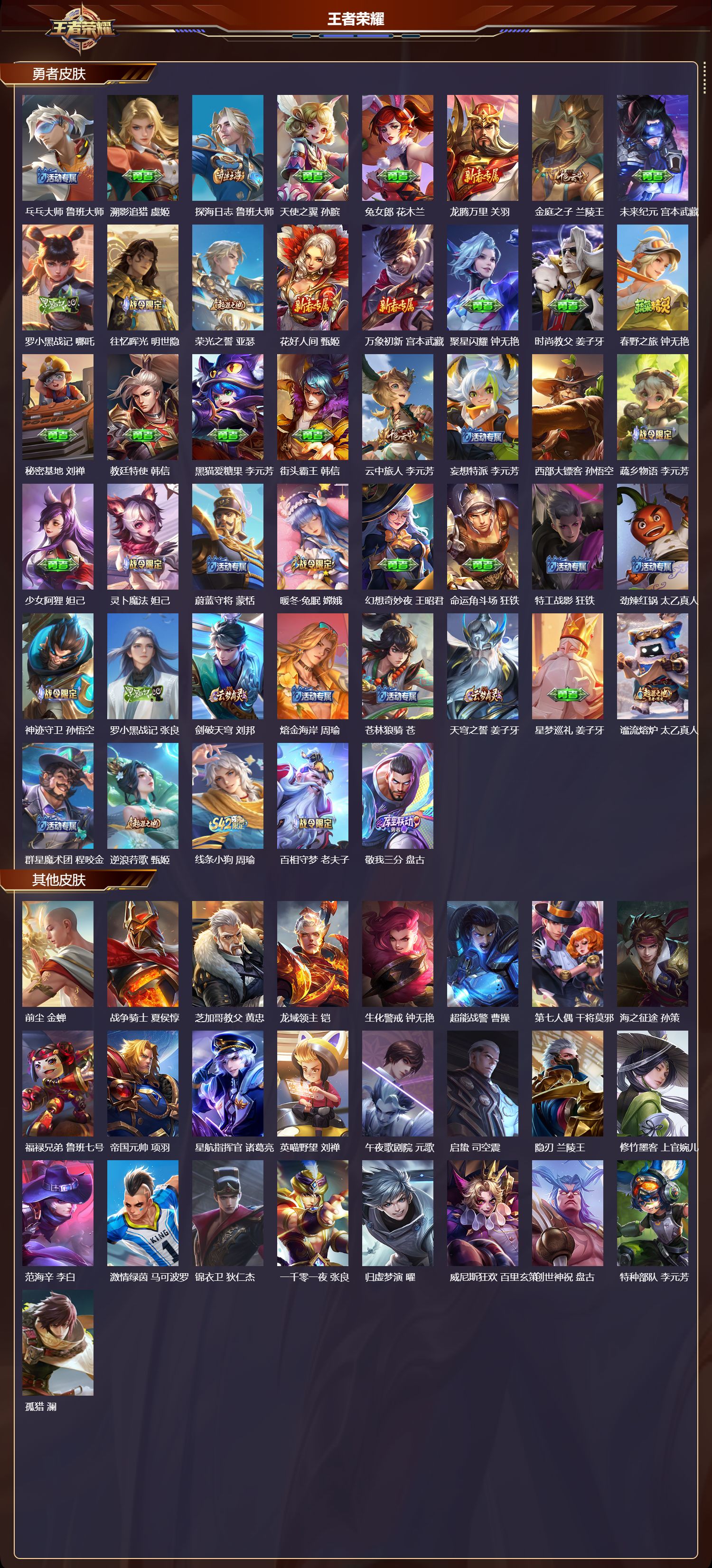 WZQM4303534王者荣耀账号详情图4