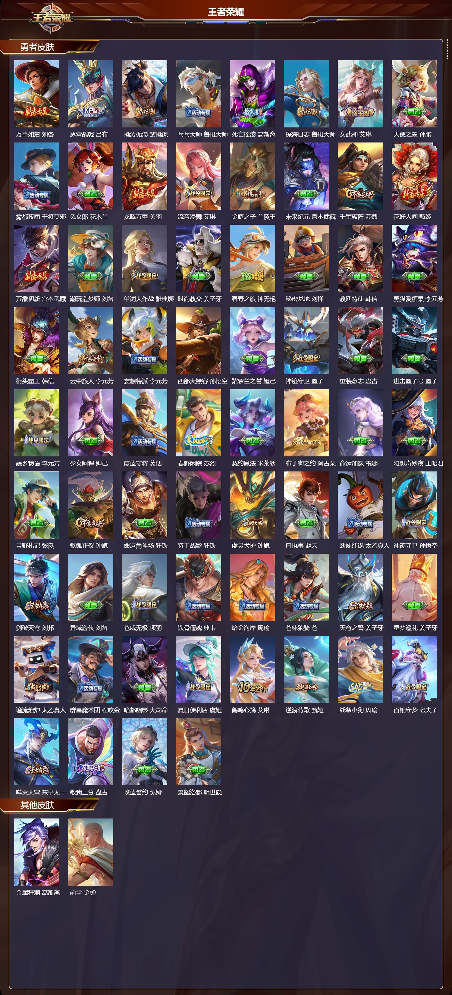 WZMK4302220王者荣耀账号详情图4 WZMK4302220王者荣耀账号详情图4