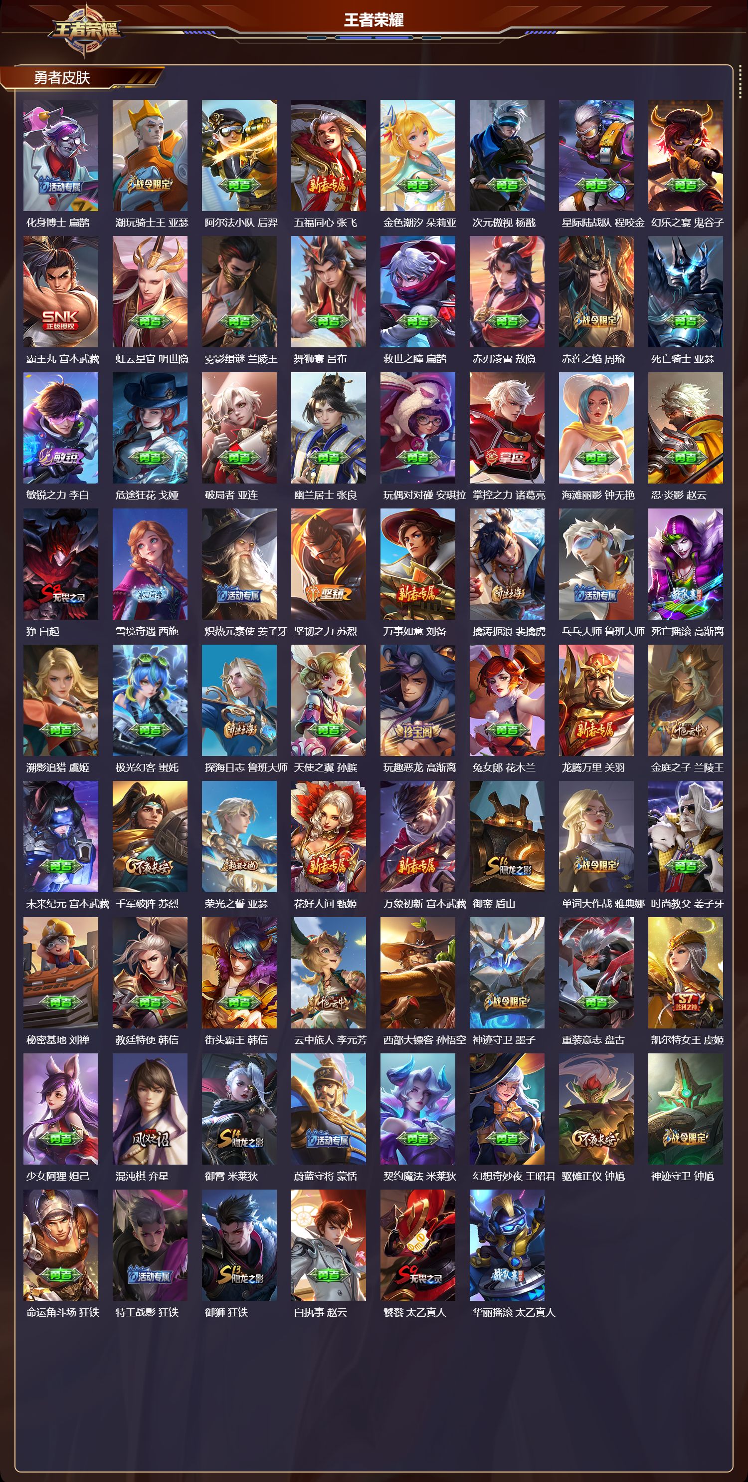 WZMK4302313王者荣耀账号详情图4 WZMK4302313王者荣耀账号详情图4