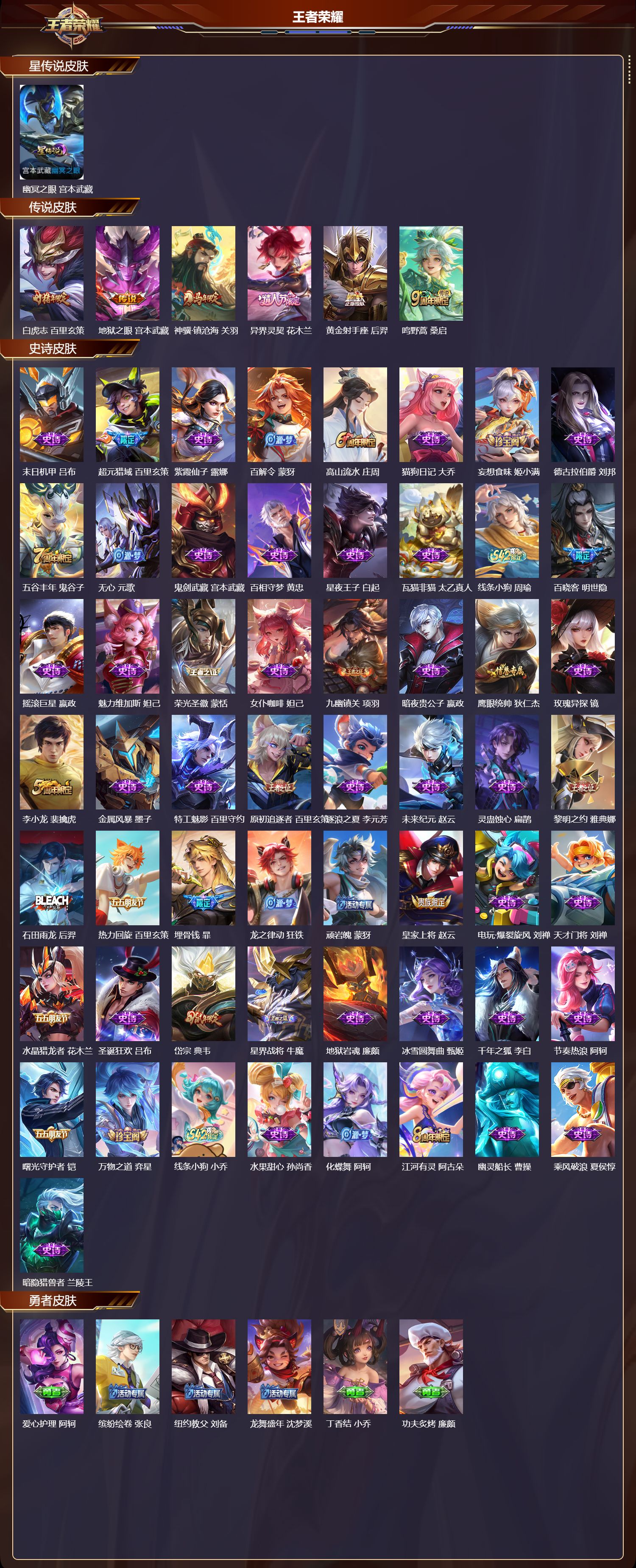 WZQM4304485王者荣耀账号详情图2 WZQM4304485王者荣耀账号详情图2