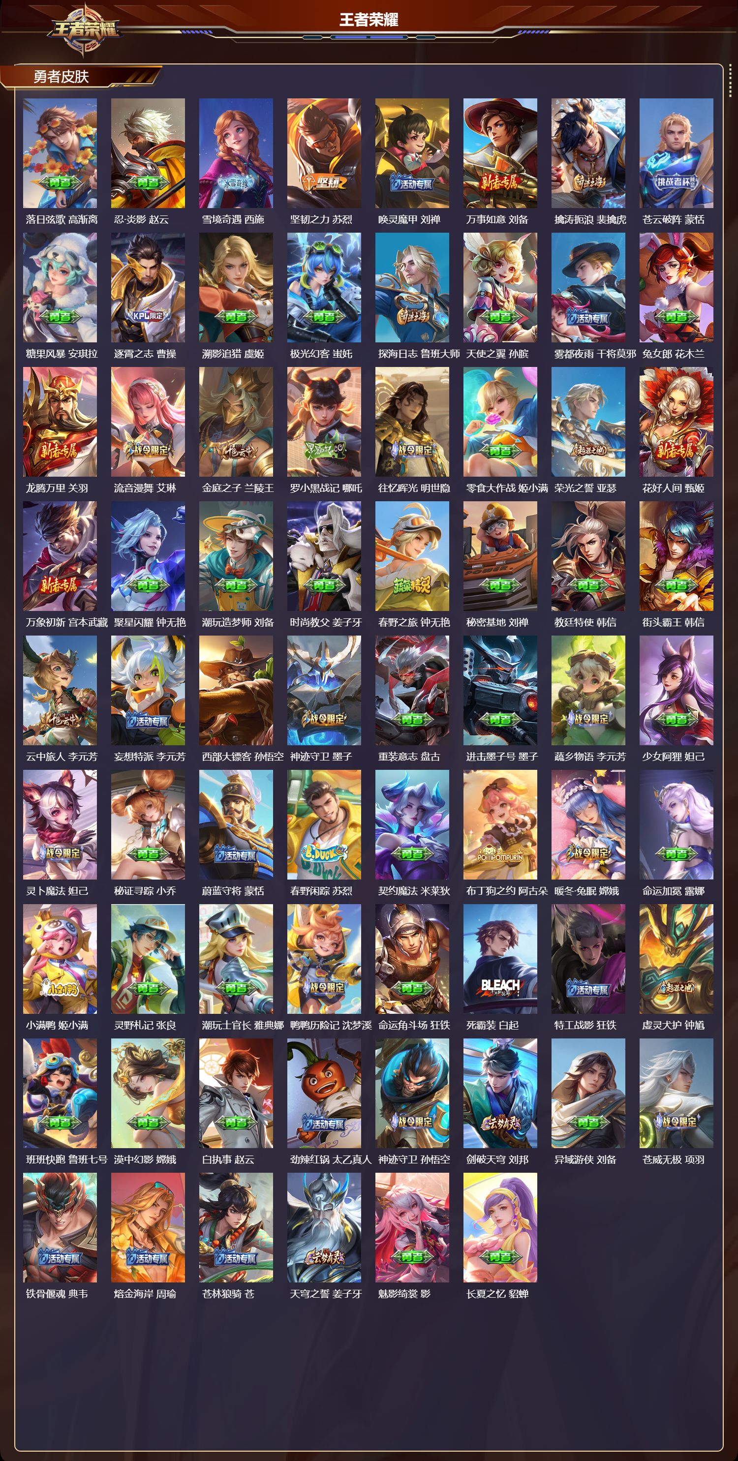 WZQM4303857王者荣耀账号详情图5