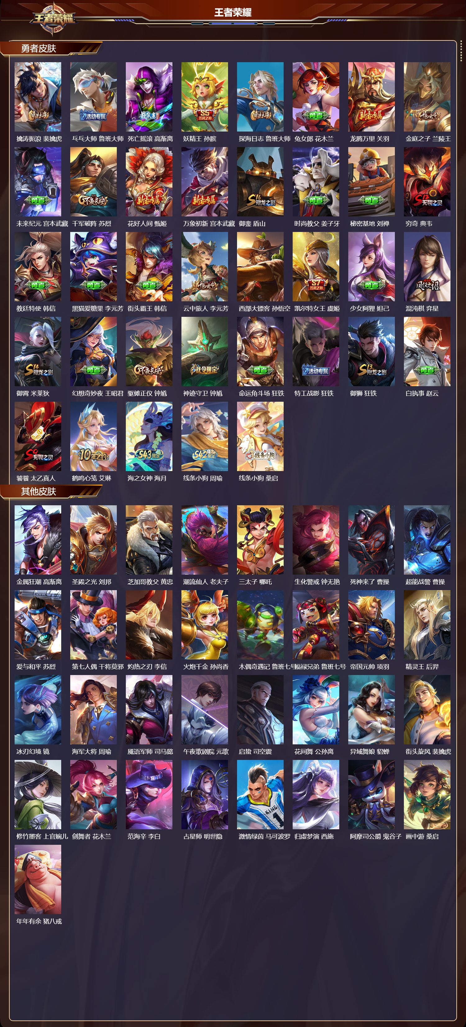 WZMK4302609王者荣耀账号详情图3 WZMK4302609王者荣耀账号详情图3