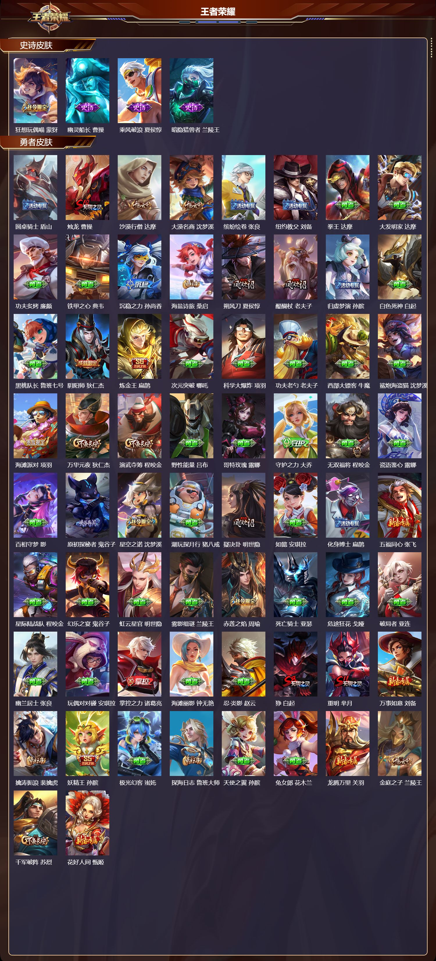 WZMK4302838王者荣耀账号详情图2