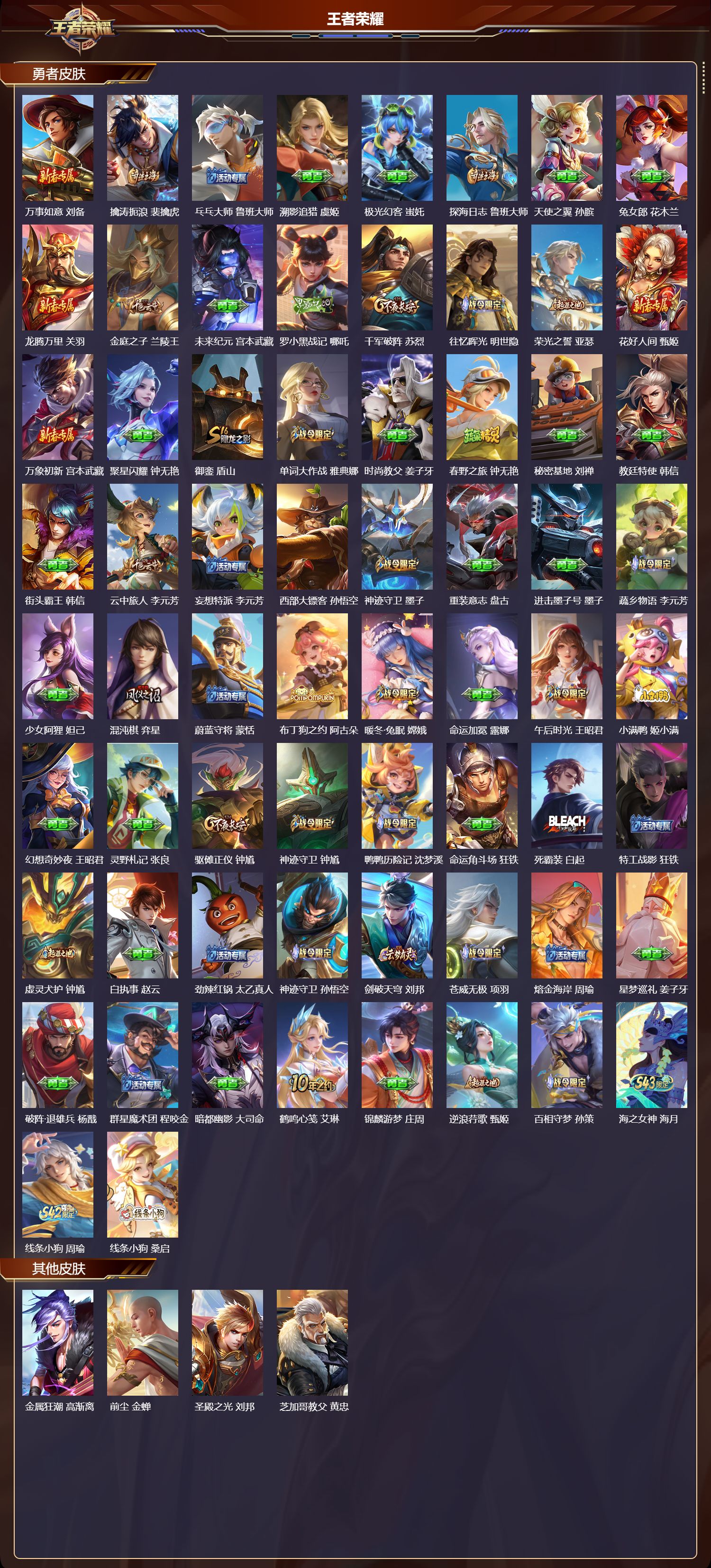 WZMK4302796王者荣耀账号详情图4 WZMK4302796王者荣耀账号详情图4