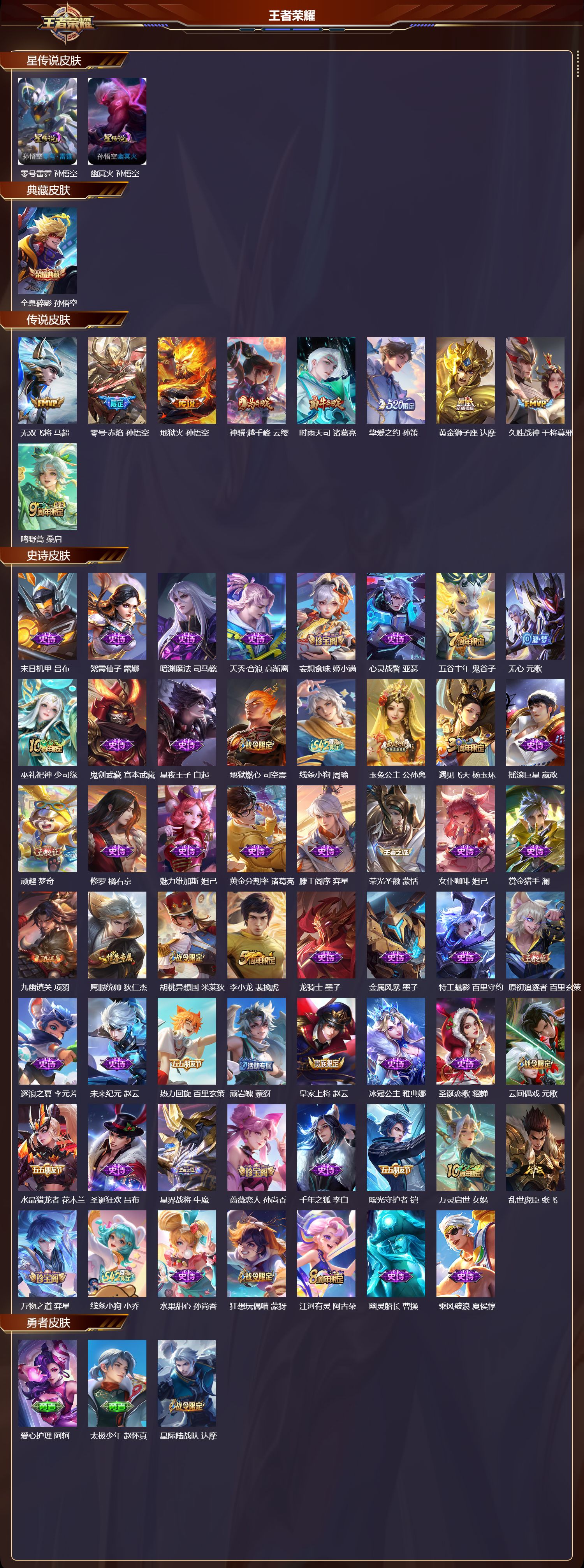 WZQM4303823王者荣耀账号详情图2 WZQM4303823王者荣耀账号详情图2