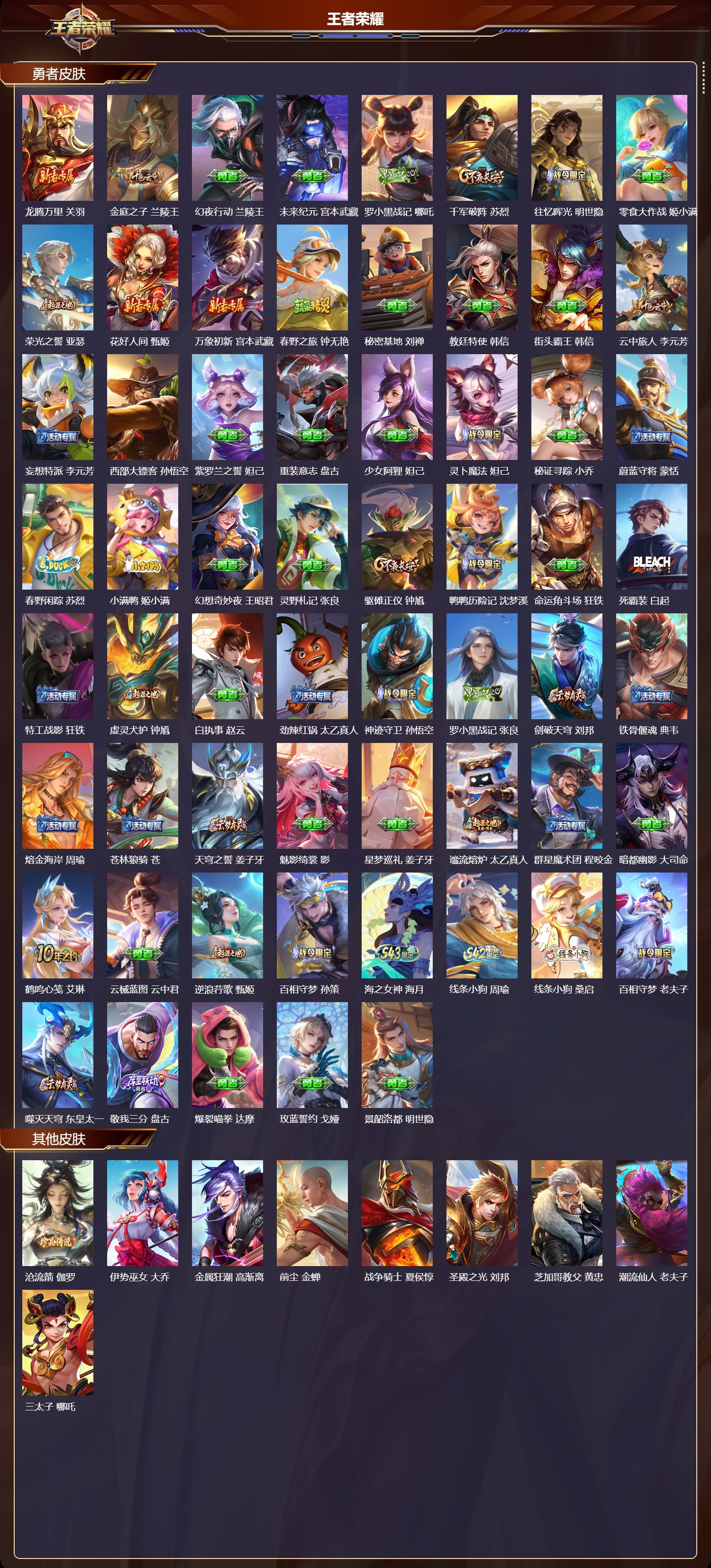 WZQM4302808王者荣耀账号详情图5