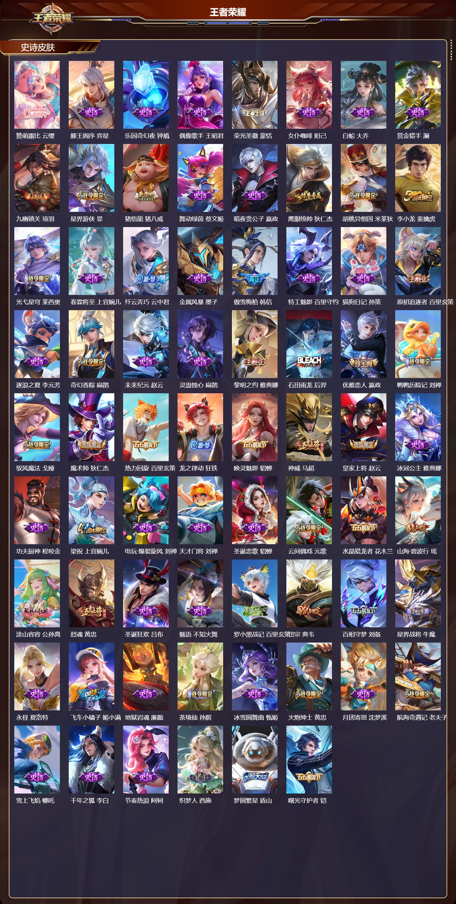 WZQM4303844王者荣耀账号详情图3