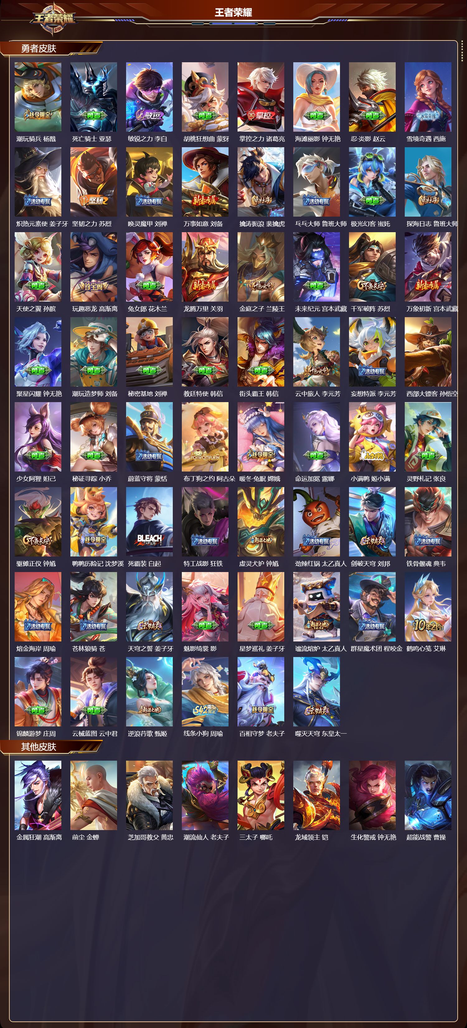 WZQM4304961王者荣耀账号详情图4