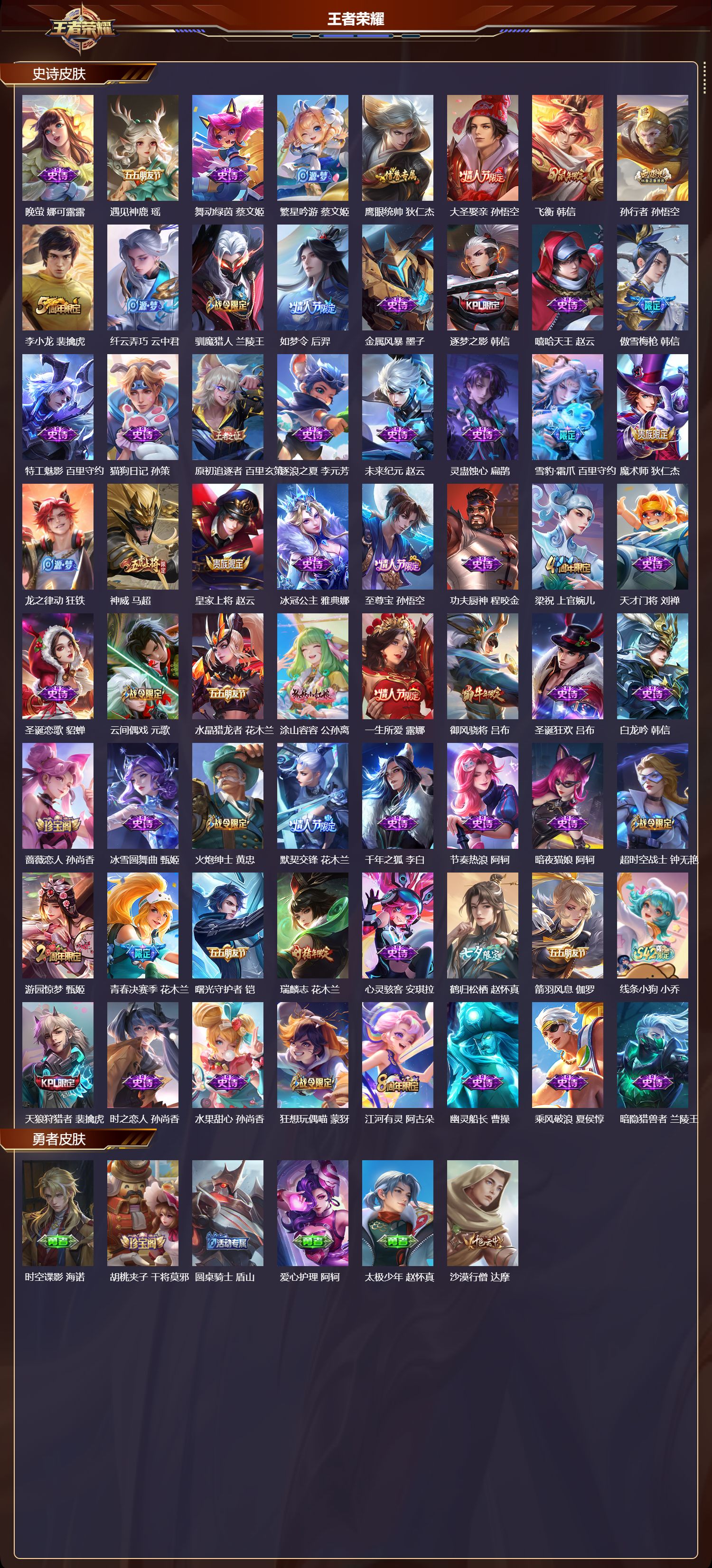 WZQM4304855王者荣耀账号详情图3 WZQM4304855王者荣耀账号详情图3