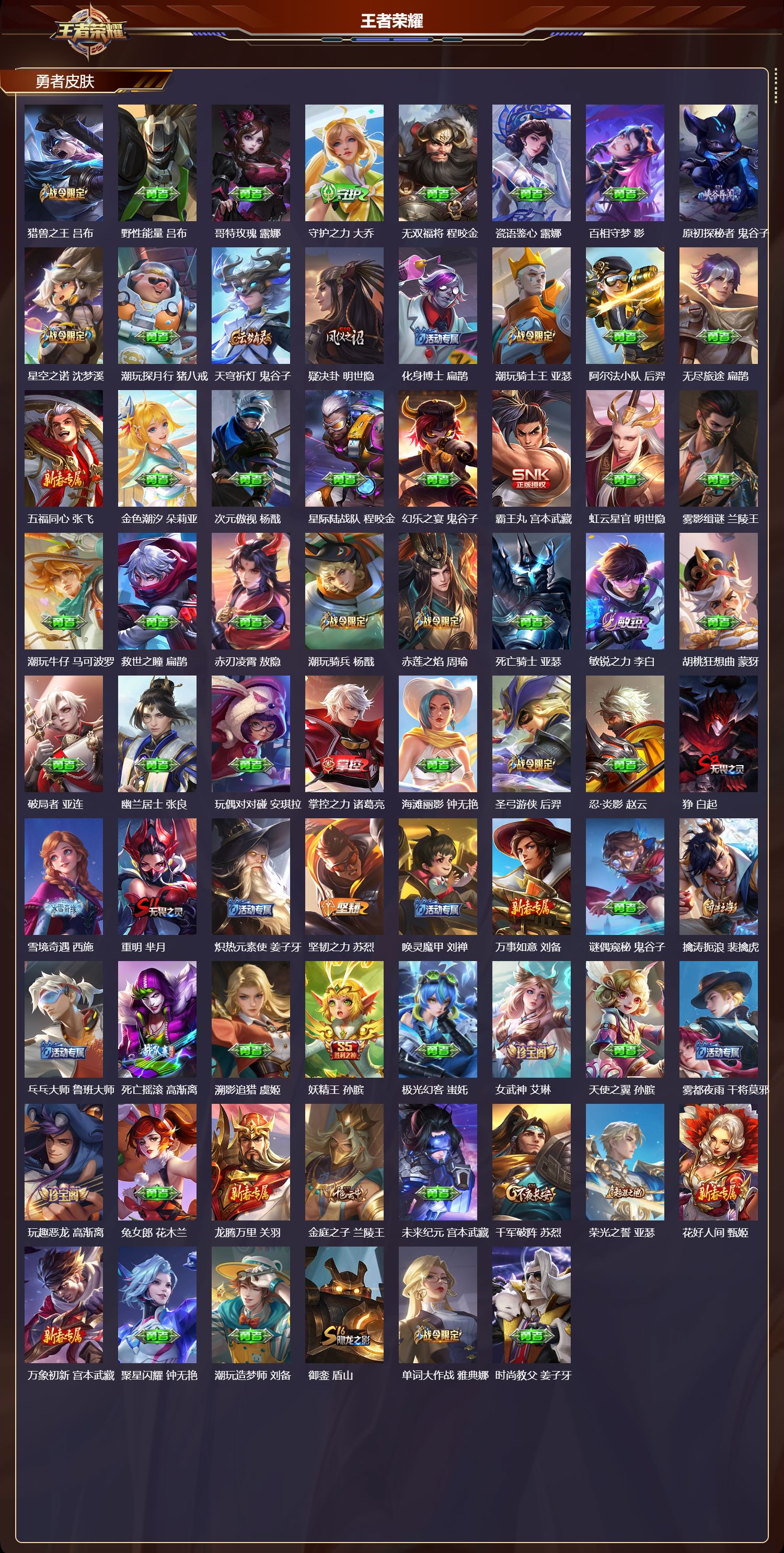 WZCMW4322182王者荣耀账号详情图10