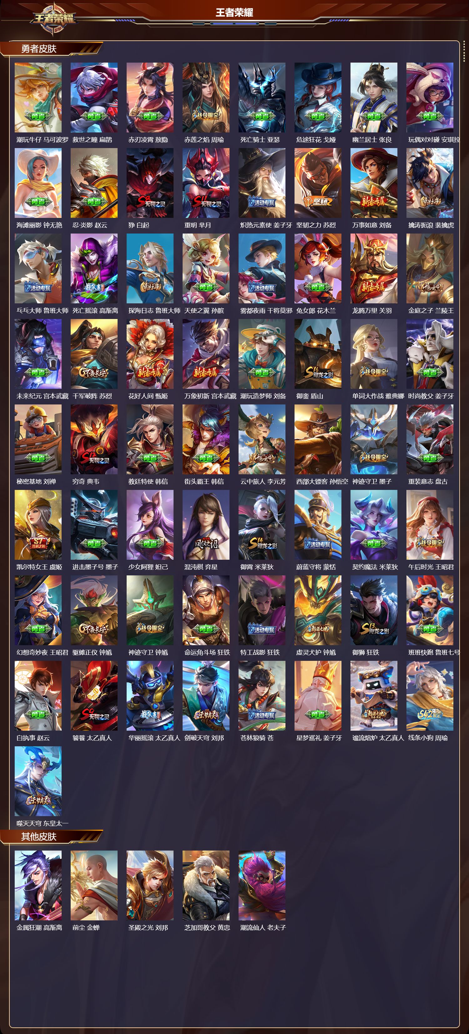 WZQM4302378王者荣耀账号详情图5