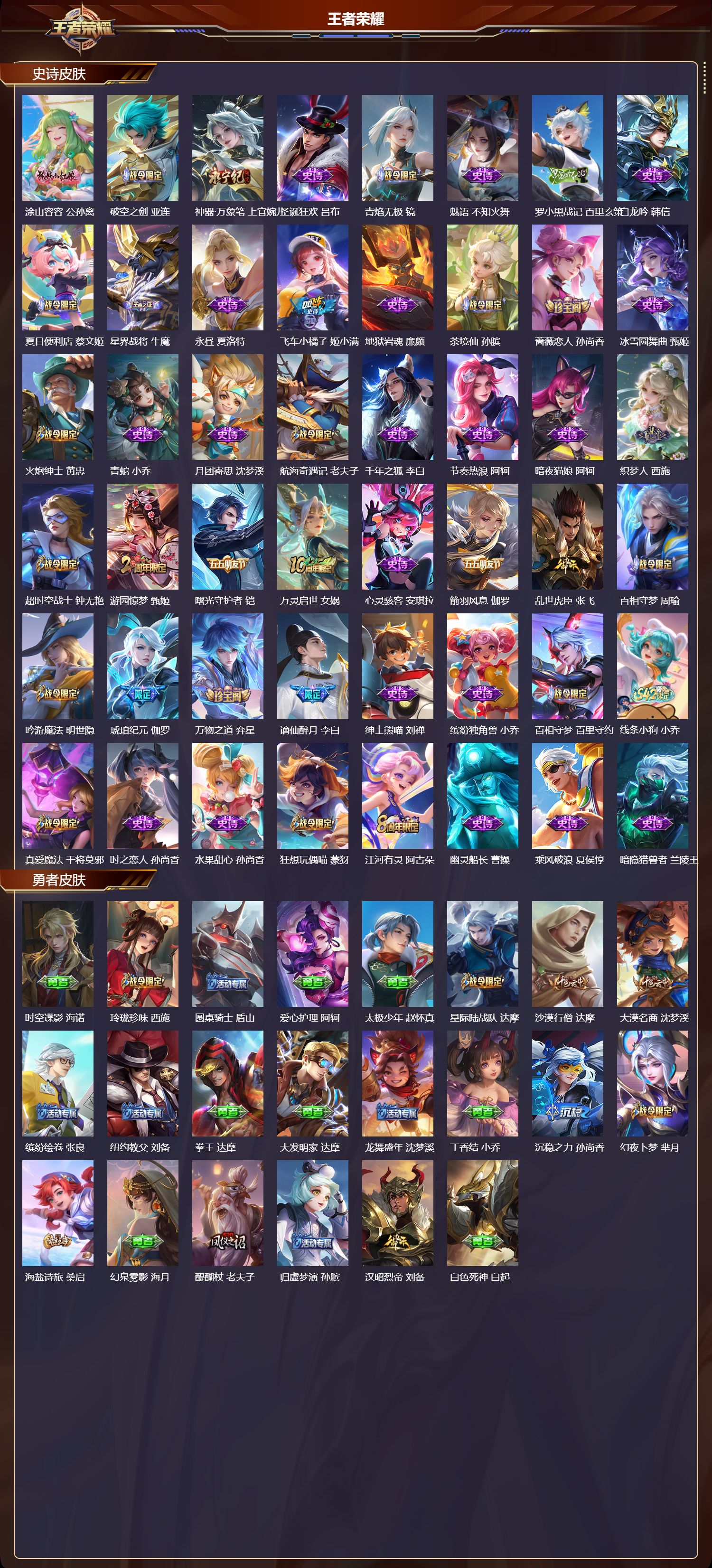 WZMK4302540王者荣耀账号详情图3 WZMK4302540王者荣耀账号详情图3