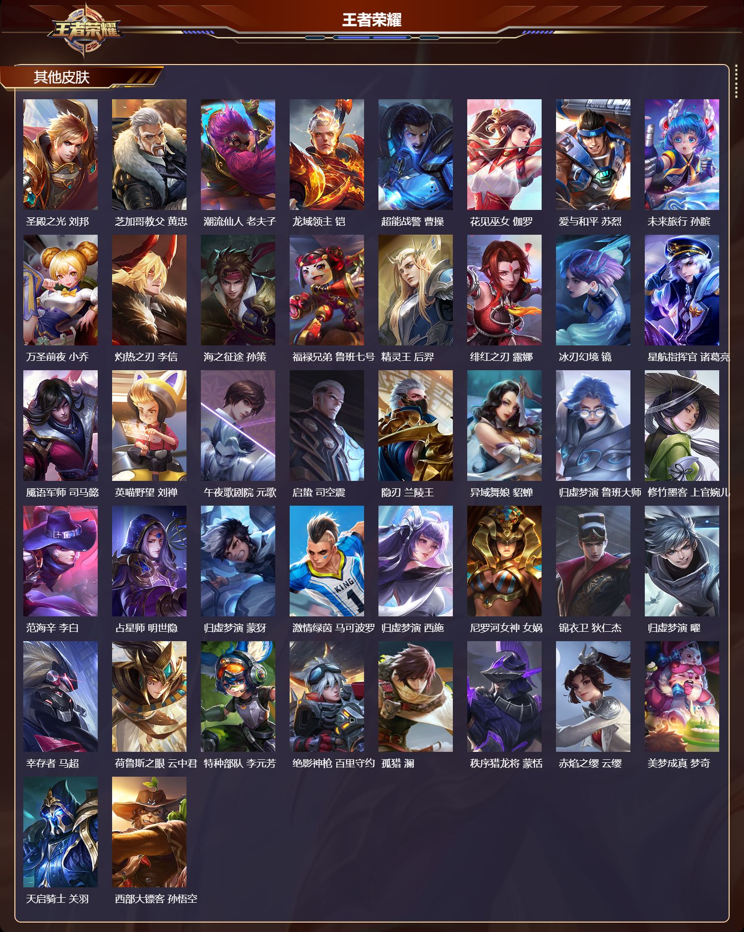 WZMK4302258王者荣耀账号详情图4 WZMK4302258王者荣耀账号详情图4