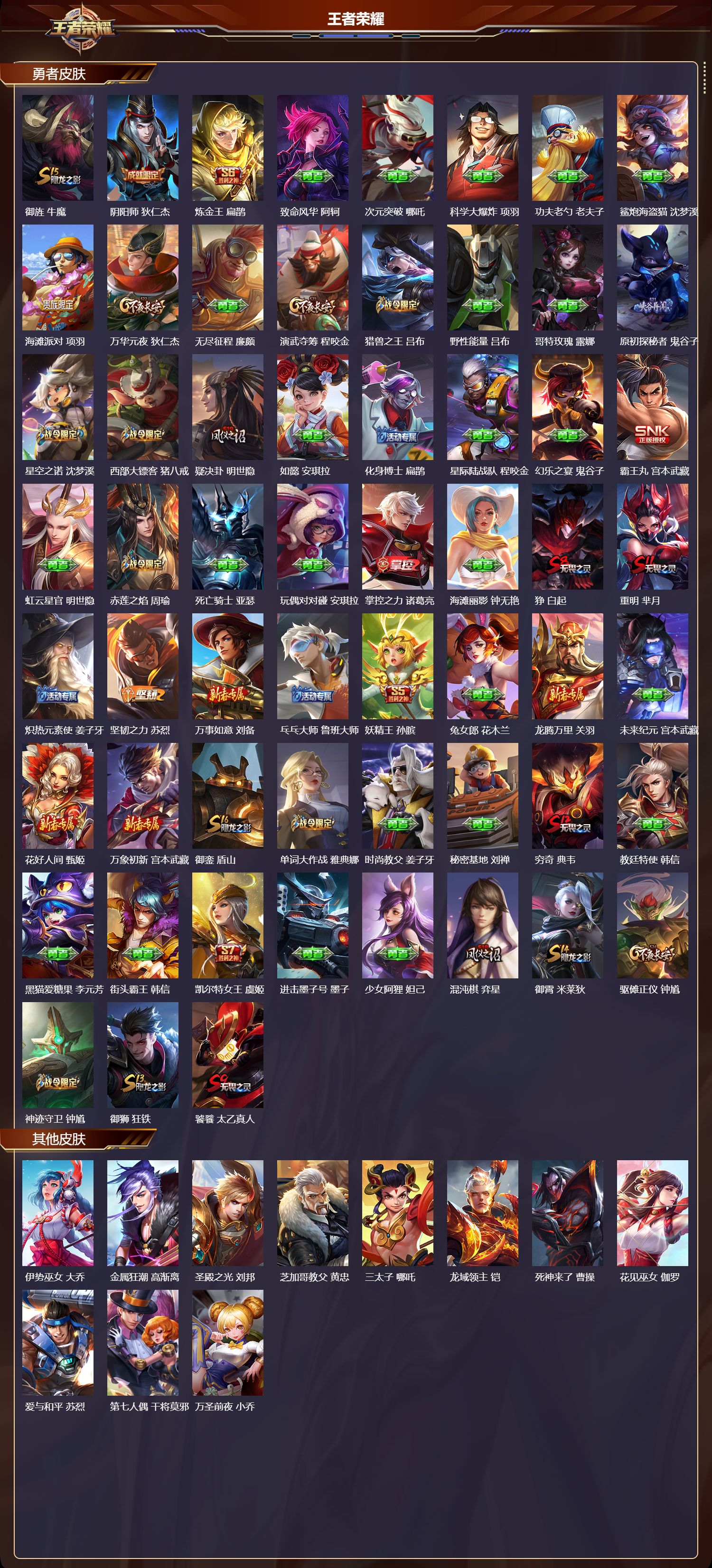 WZQM4304201王者荣耀账号详情图3 WZQM4304201王者荣耀账号详情图3