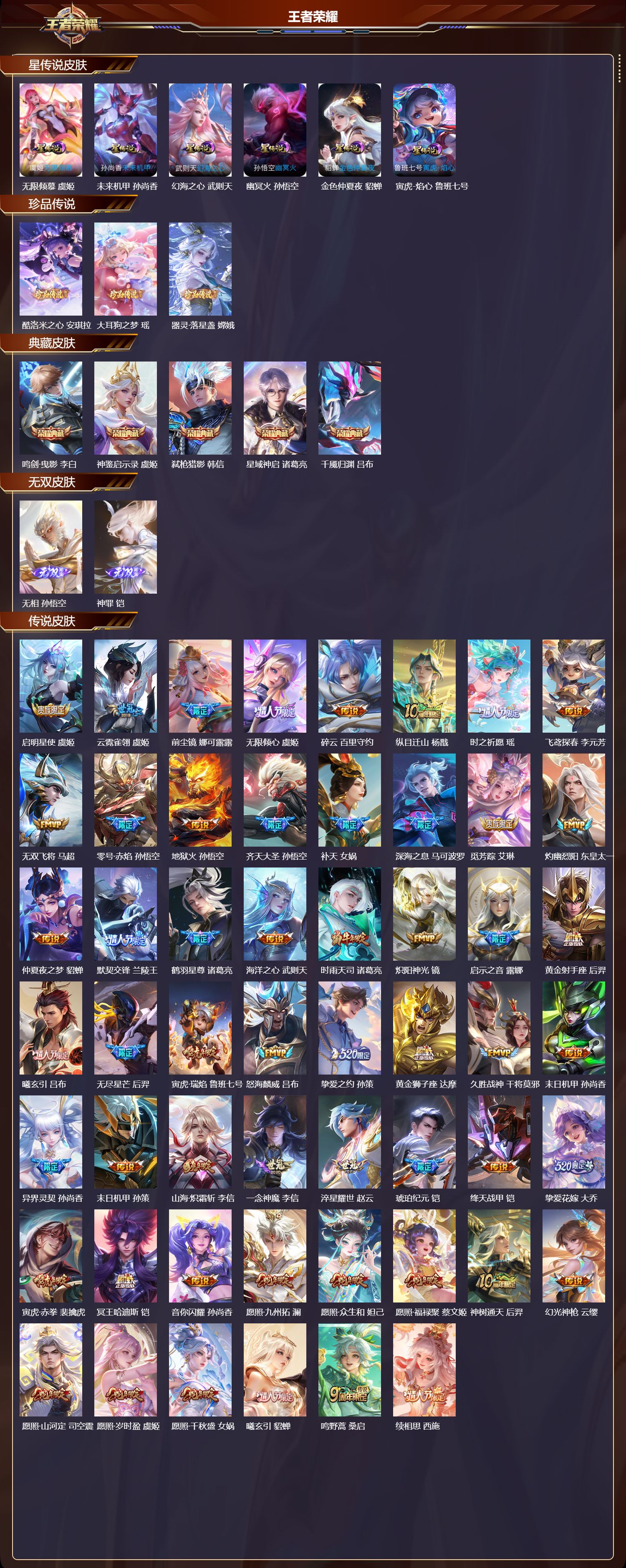 WZMK4302333王者荣耀账号详情图1 WZMK4302333王者荣耀账号详情图1