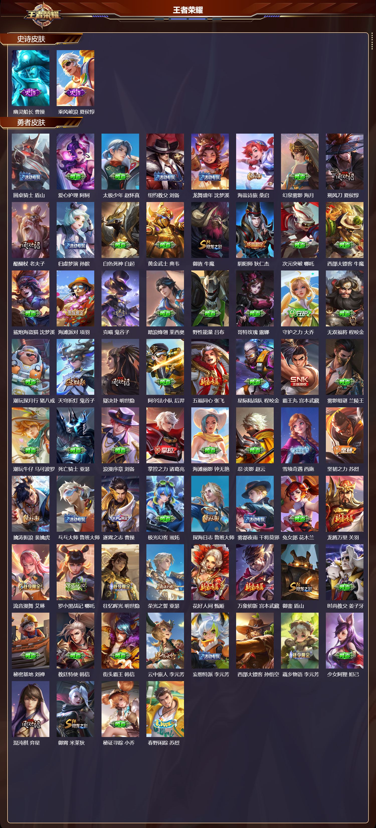 WZMK4302519王者荣耀账号详情图2