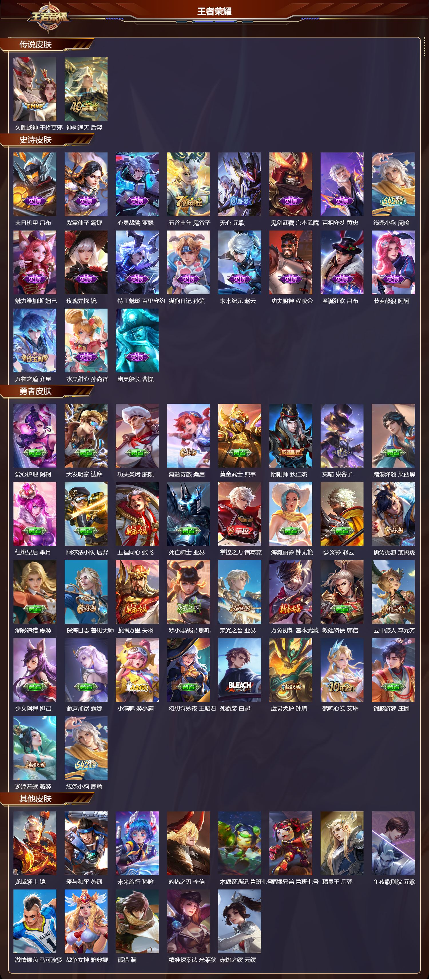 WZMK4302007王者荣耀账号详情图1 WZMK4302007王者荣耀账号详情图1