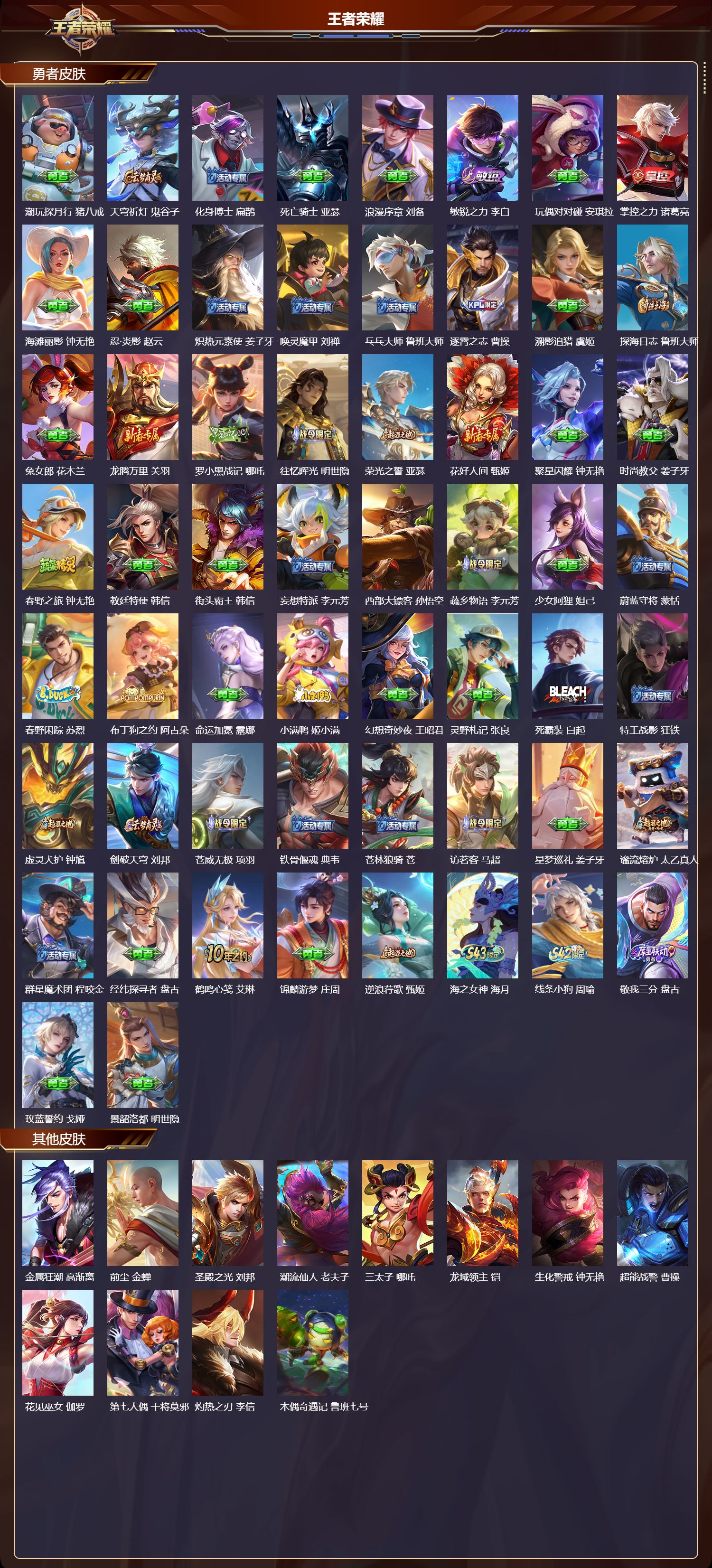 WZMK4303053王者荣耀账号详情图2 WZMK4303053王者荣耀账号详情图2