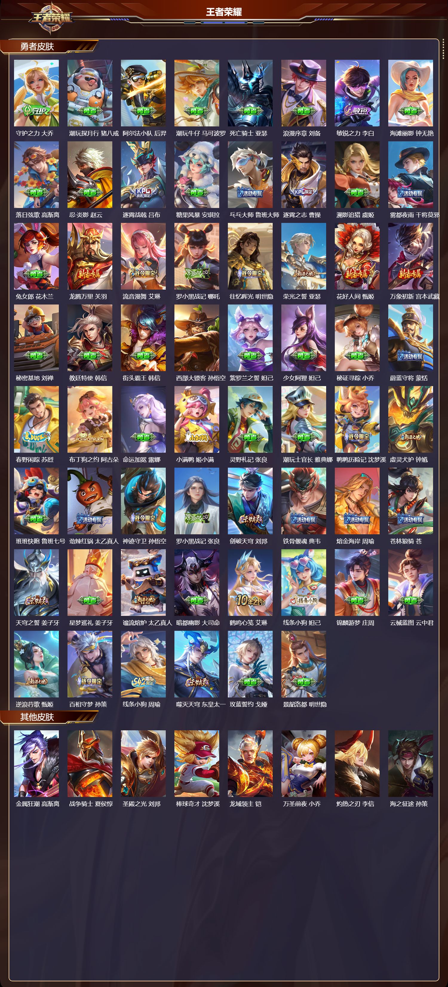 WZMK4303025王者荣耀账号详情图2 WZMK4303025王者荣耀账号详情图2