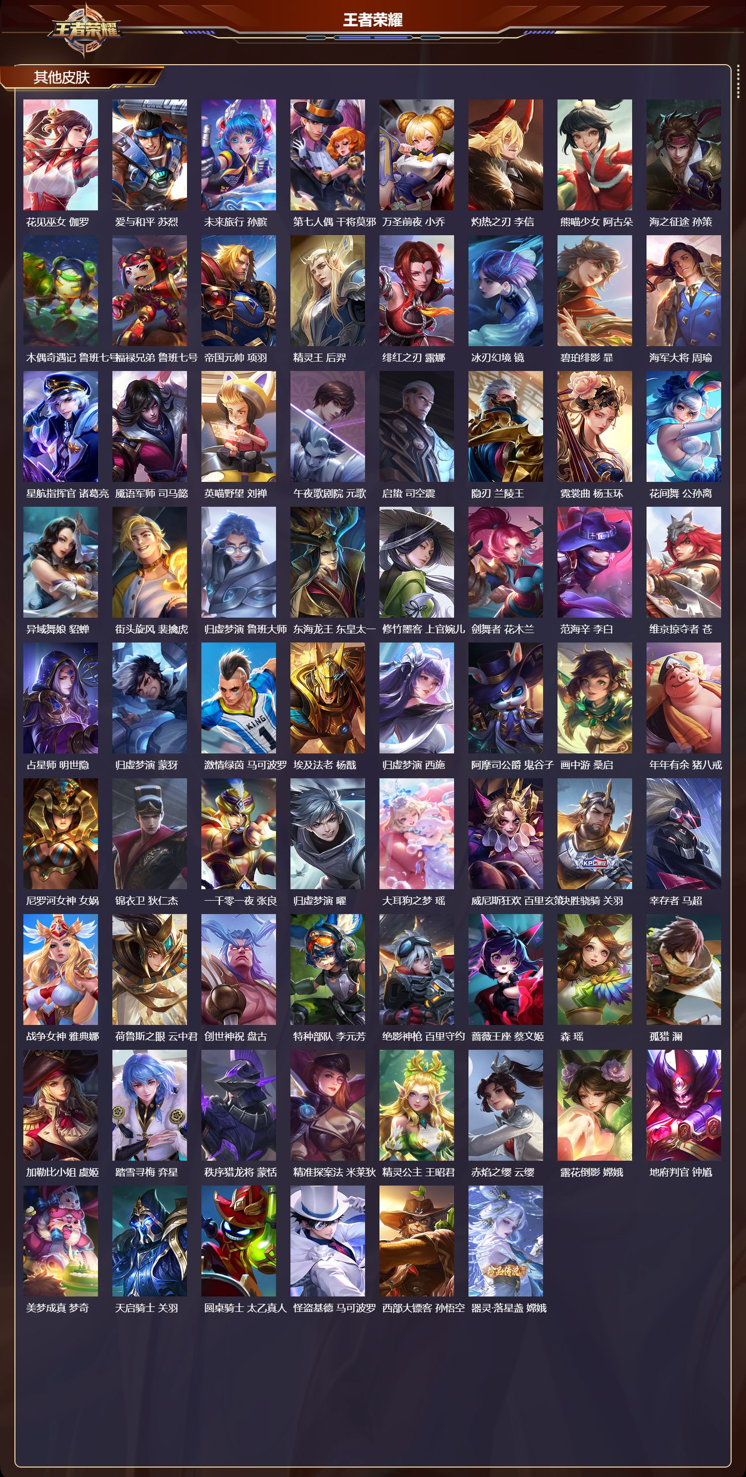 WZMK4302552王者荣耀账号详情图7 WZMK4302552王者荣耀账号详情图7