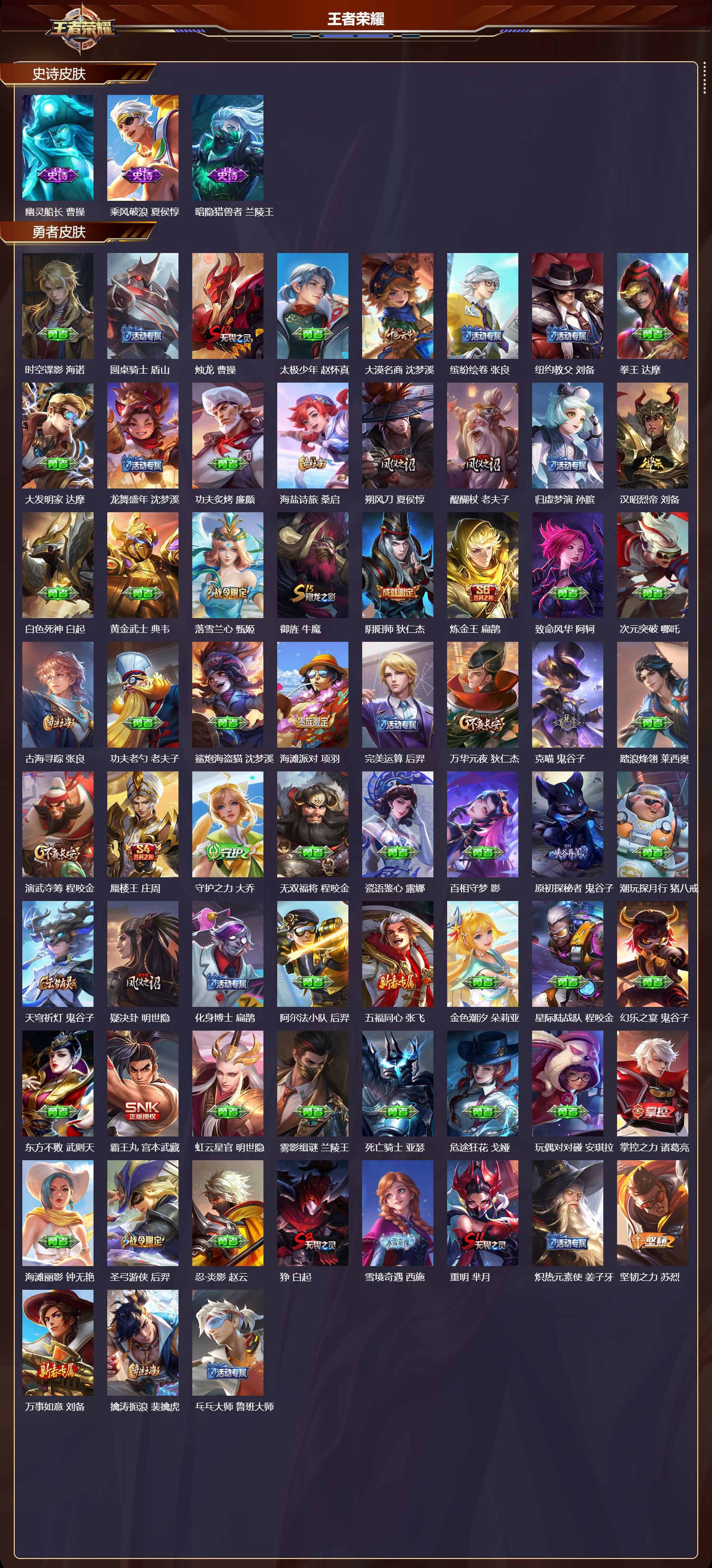 WZMK4302886王者荣耀账号详情图2