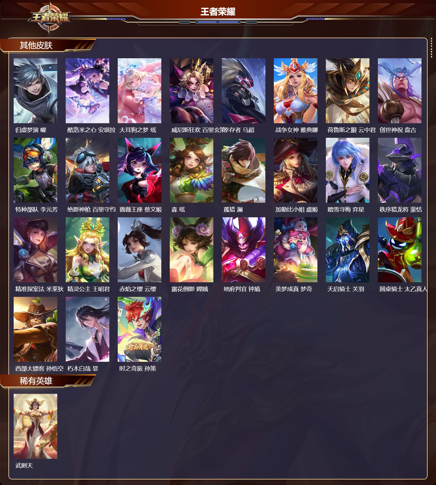 WZMK4302228王者荣耀账号详情图7