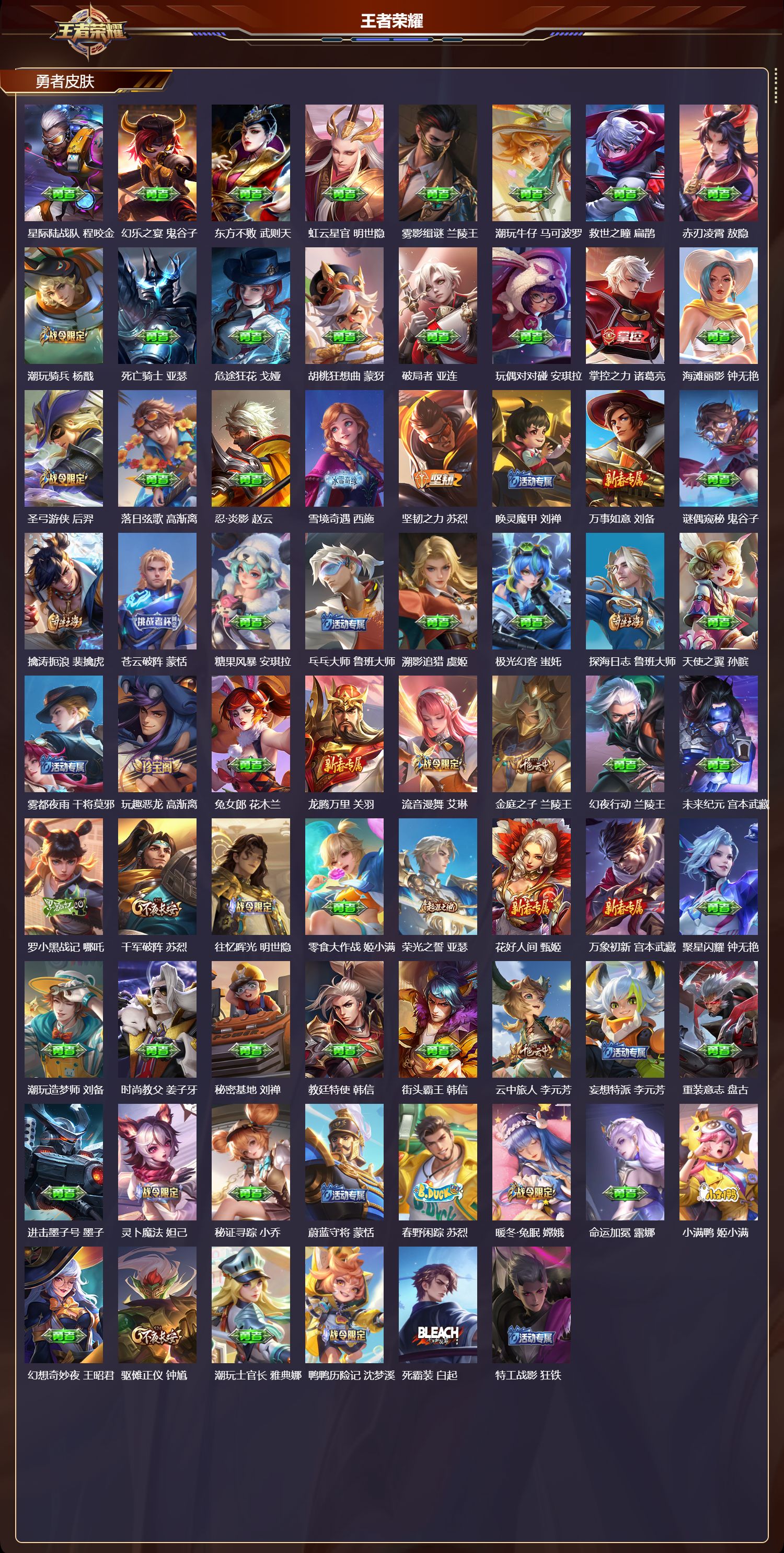 WZQM4303844王者荣耀账号详情图5