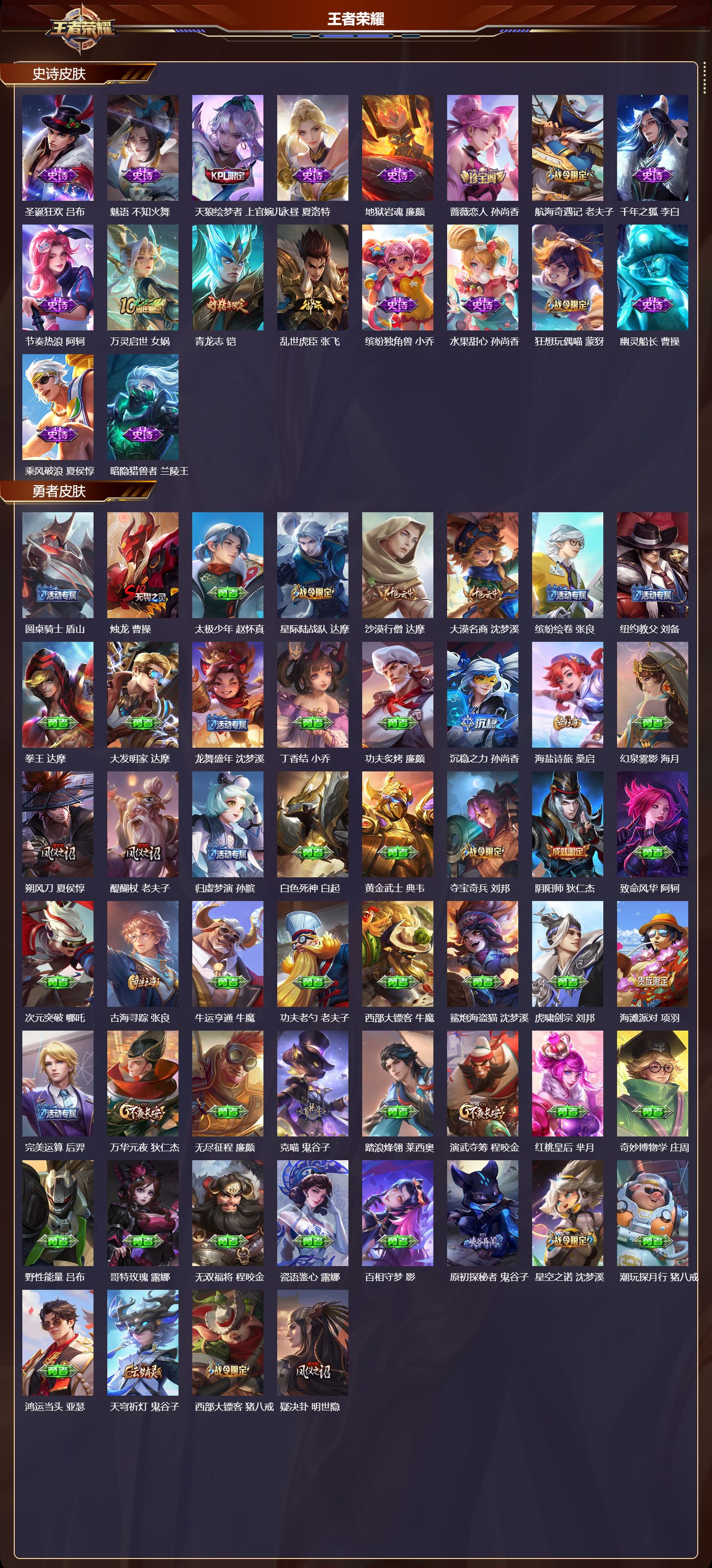 WZQM4303923王者荣耀账号详情图3